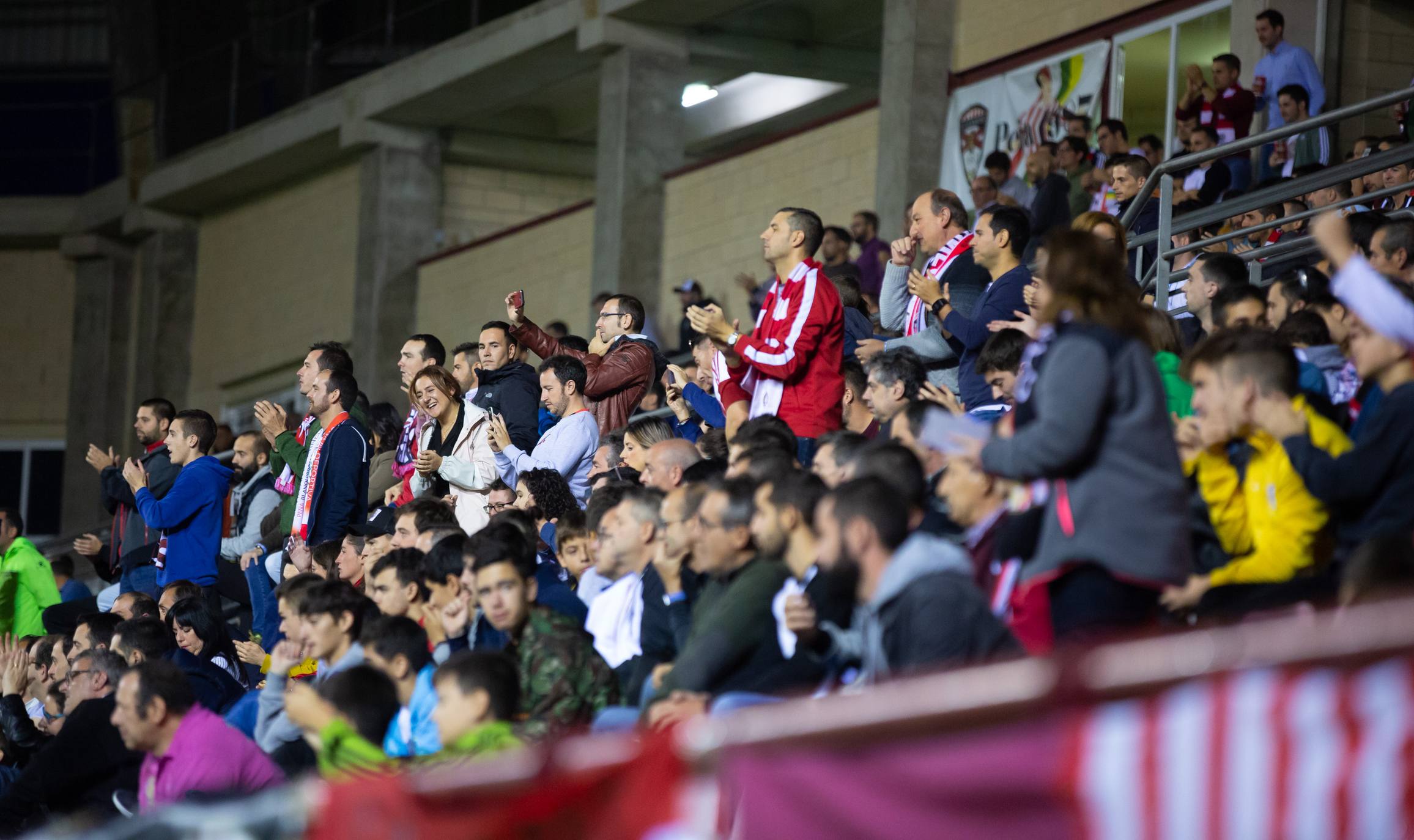 Los blanquirrojos han vencido al Real Unión en Las Gaunas. 