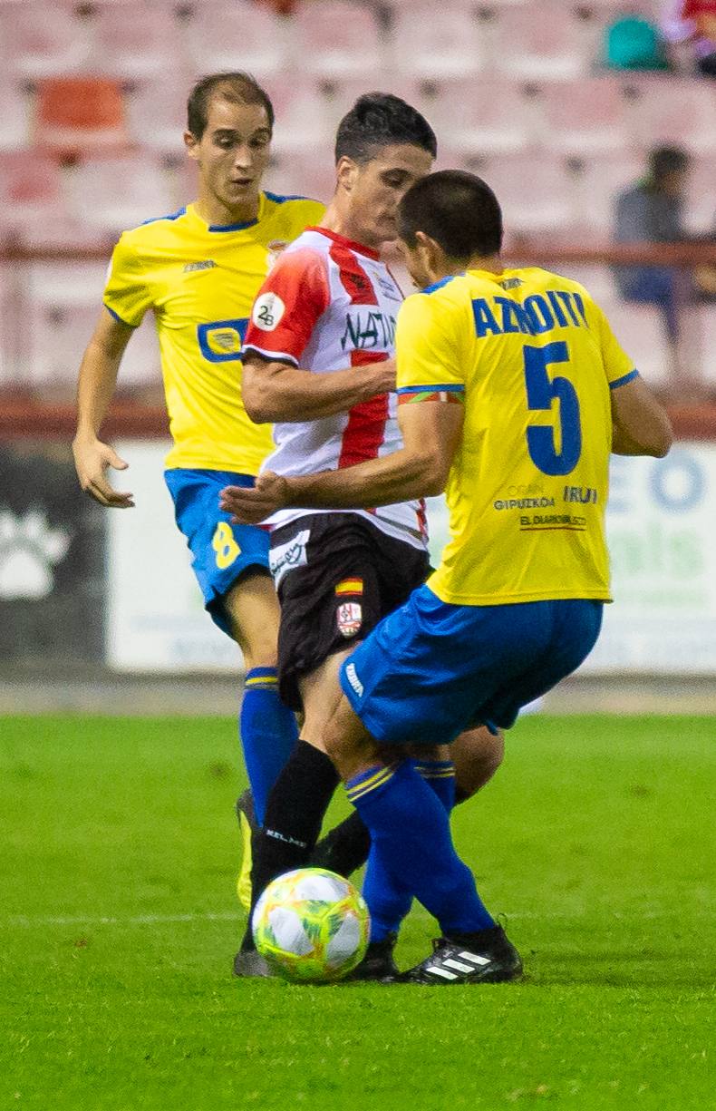 Los blanquirrojos han vencido al Real Unión en Las Gaunas. 