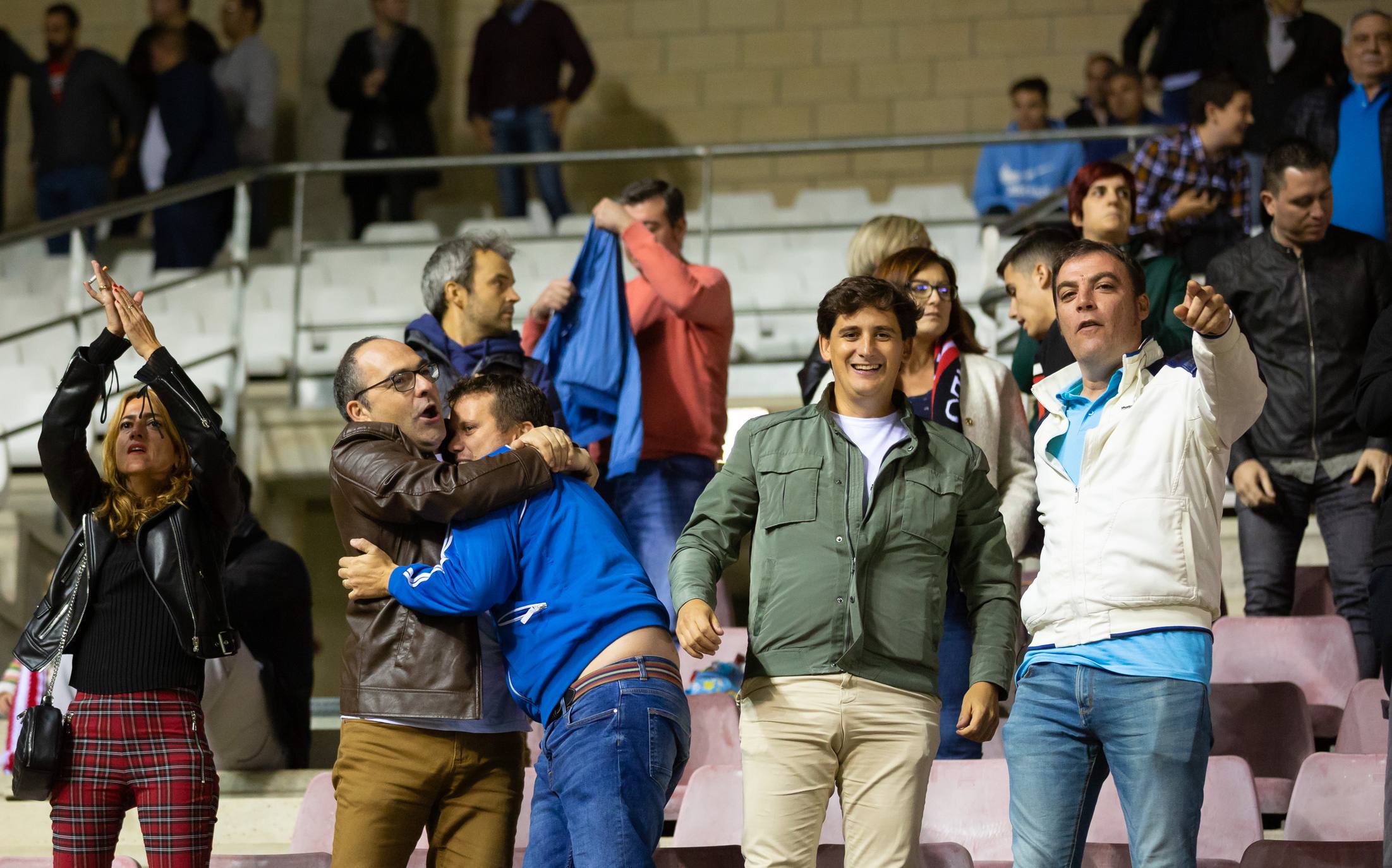 Los blanquirrojos han vencido al Real Unión en Las Gaunas. 