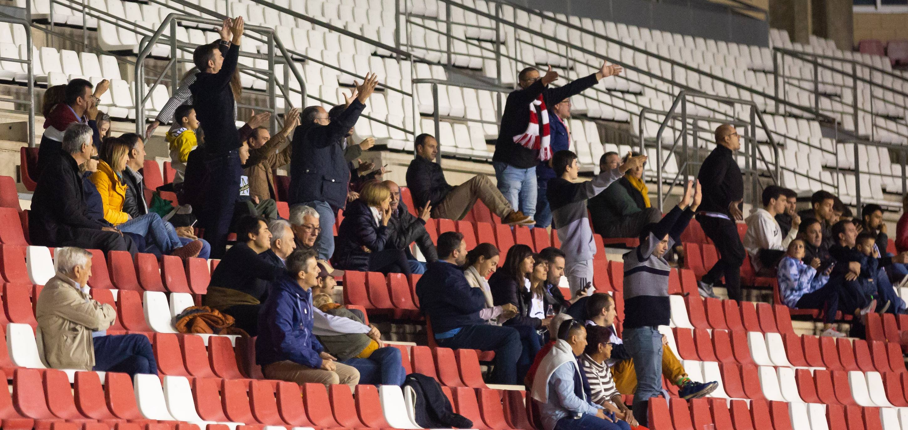 Los blanquirrojos han vencido al Real Unión en Las Gaunas. 