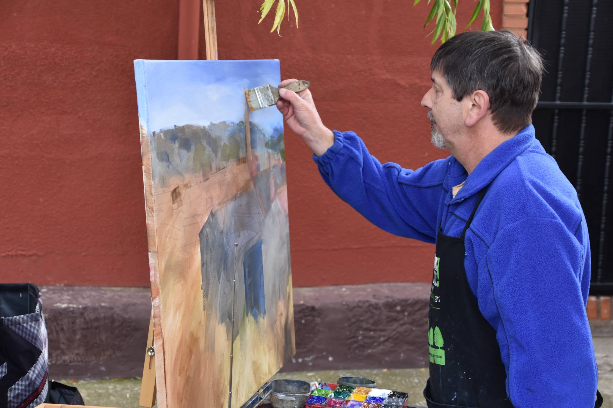 También se celebró el certamen de pintura al aire libre