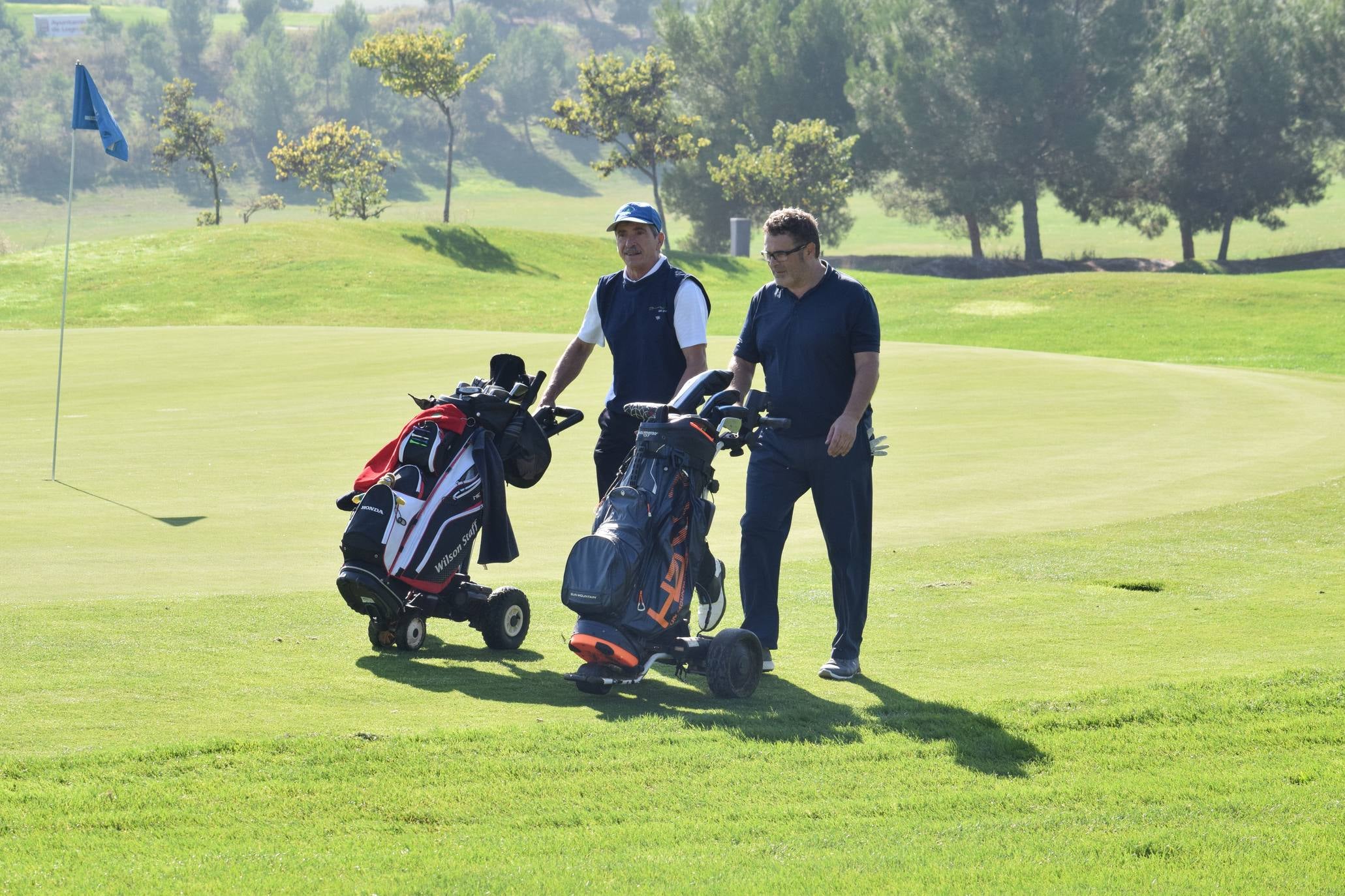 Los jugadores pasaron un gran día de golf en el último torneo de la Liga de Golf y Vino antes de la gran final.