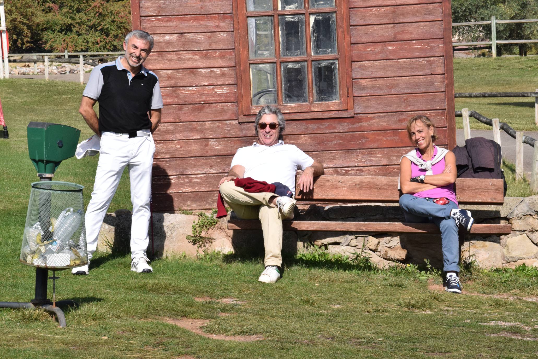 Los jugadores pasaron un gran día de golf en el último torneo de la Liga de Golf y Vino antes de la gran final.