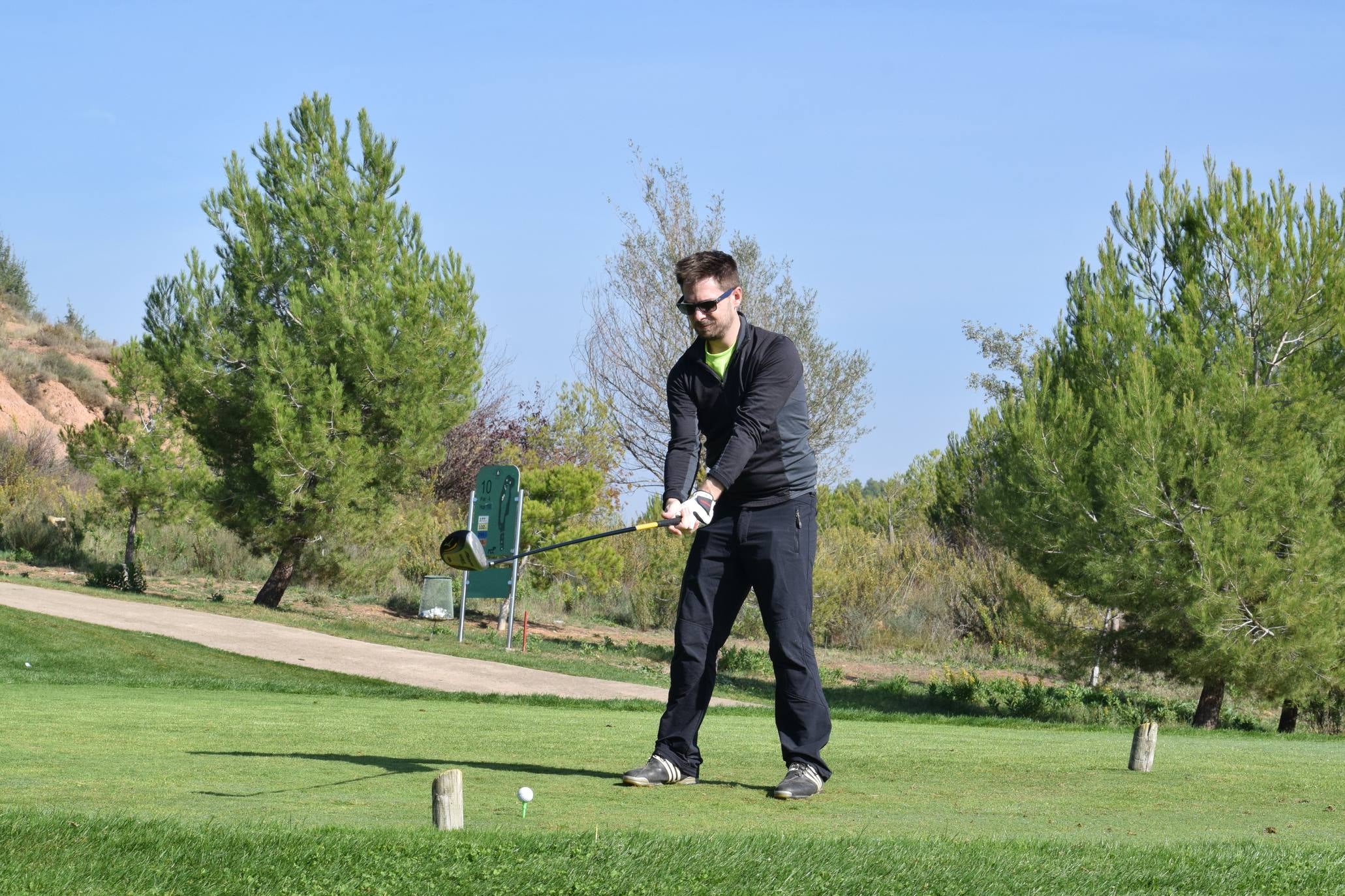 Los jugadores pasaron un gran día de golf en el último torneo de la Liga de Golf y Vino antes de la gran final.