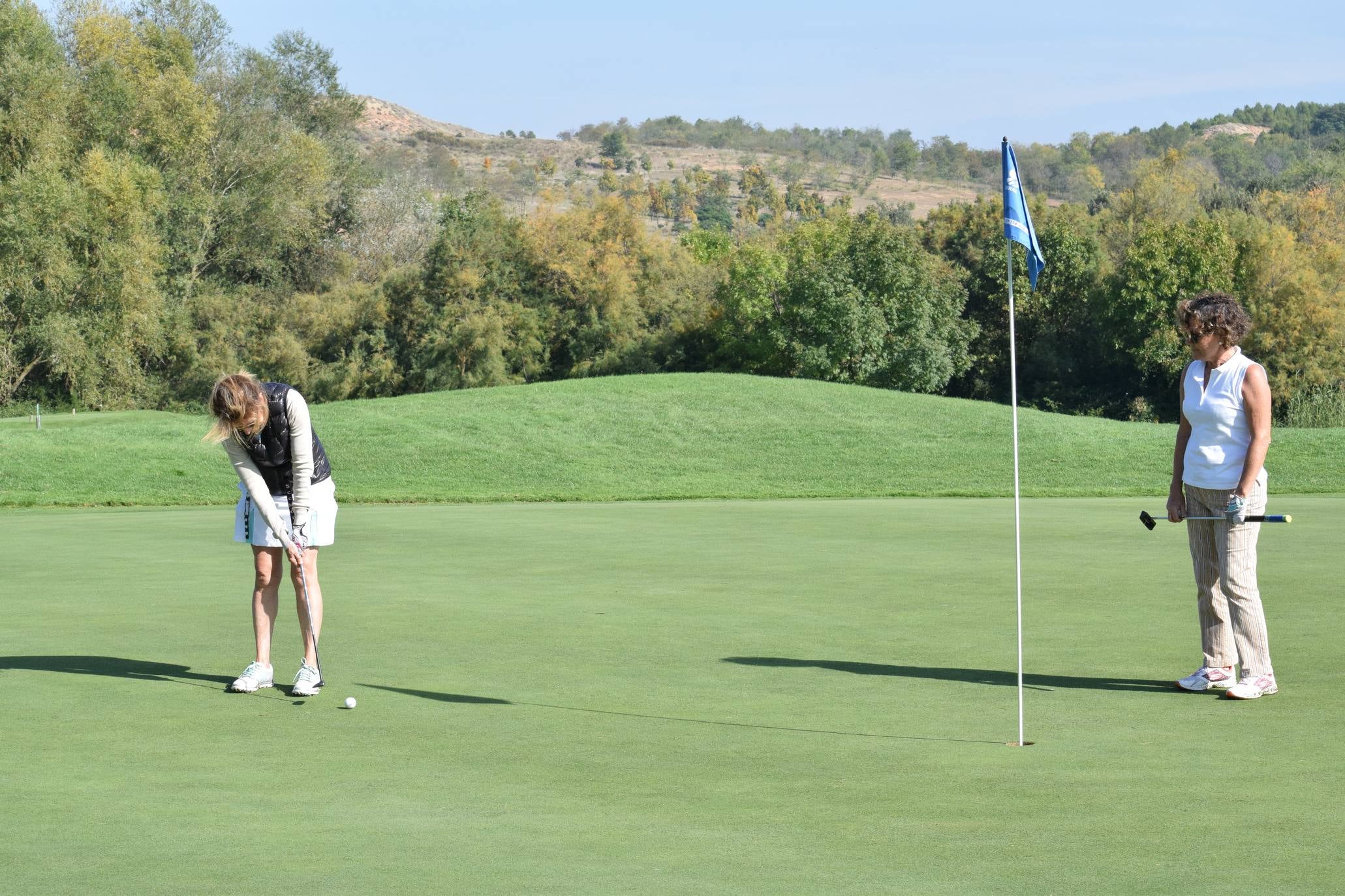 Los jugadores pasaron un gran día de golf en el último torneo de la Liga de Golf y Vino antes de la gran final.