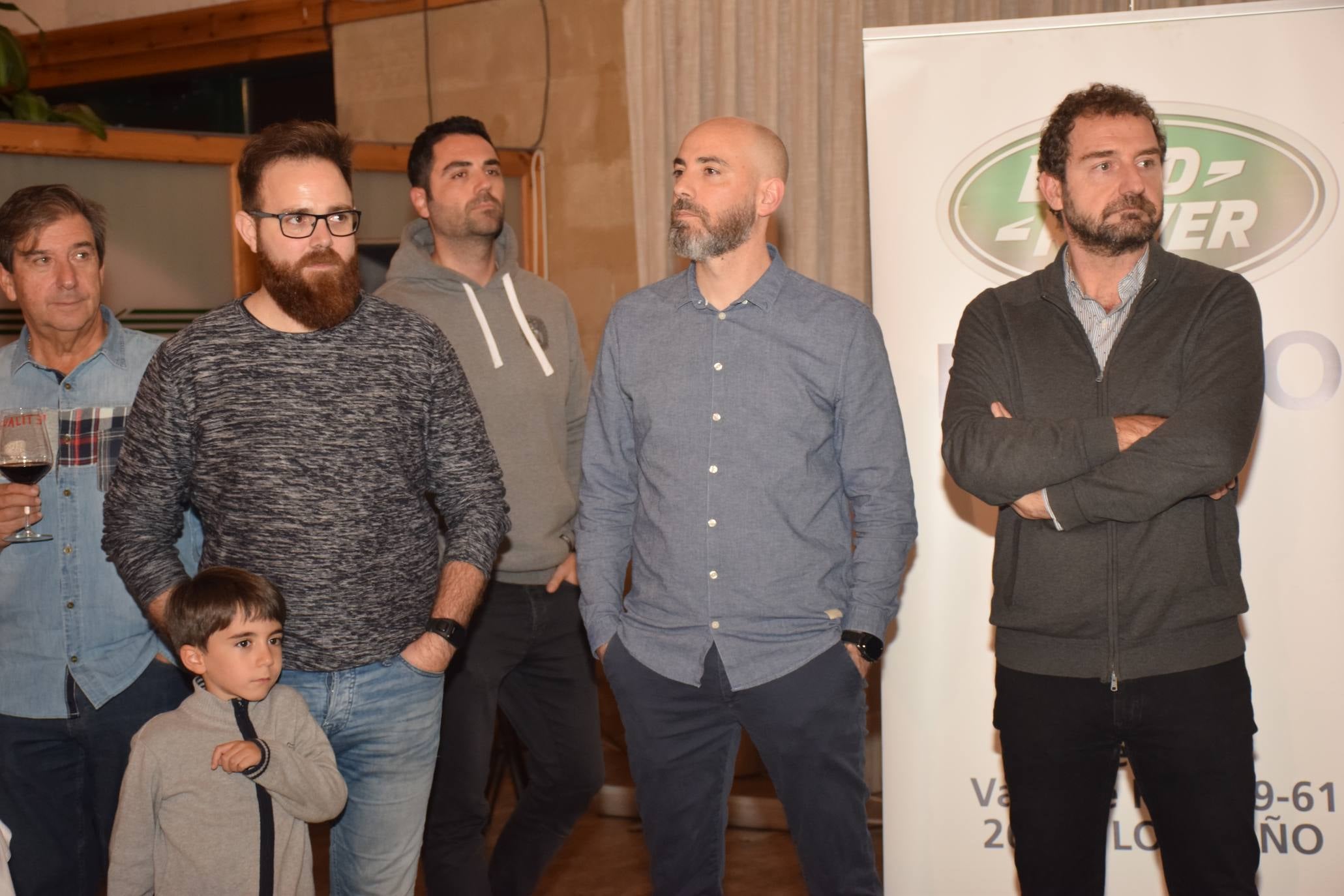 Los jugadores disfrutaron de la cata de dos vinos de Bodegas Carlos Moro antes de la entrega de premios.