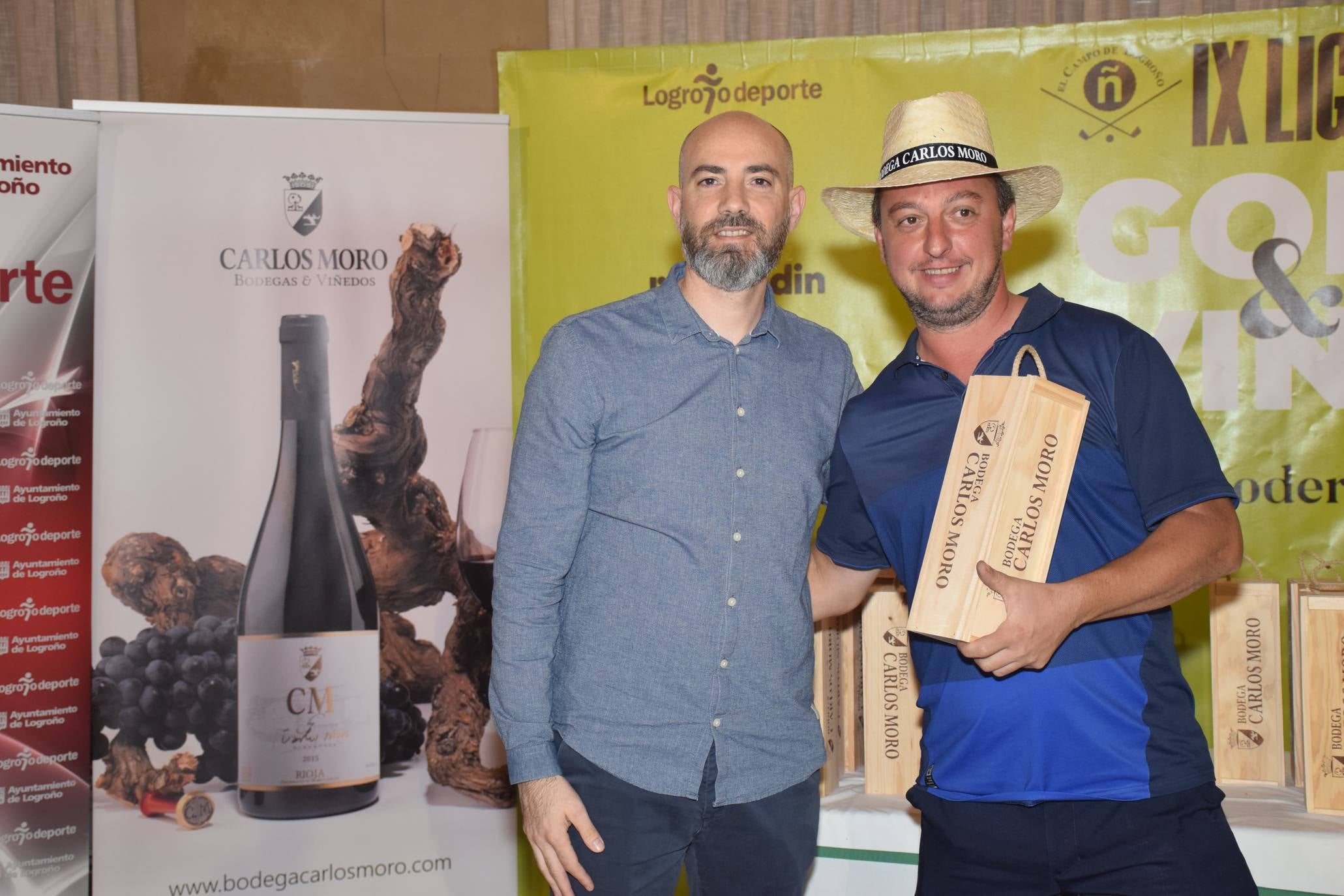 Entrega de premios del Torneo Carlos Moro, de la Liga de Golf y Vino.