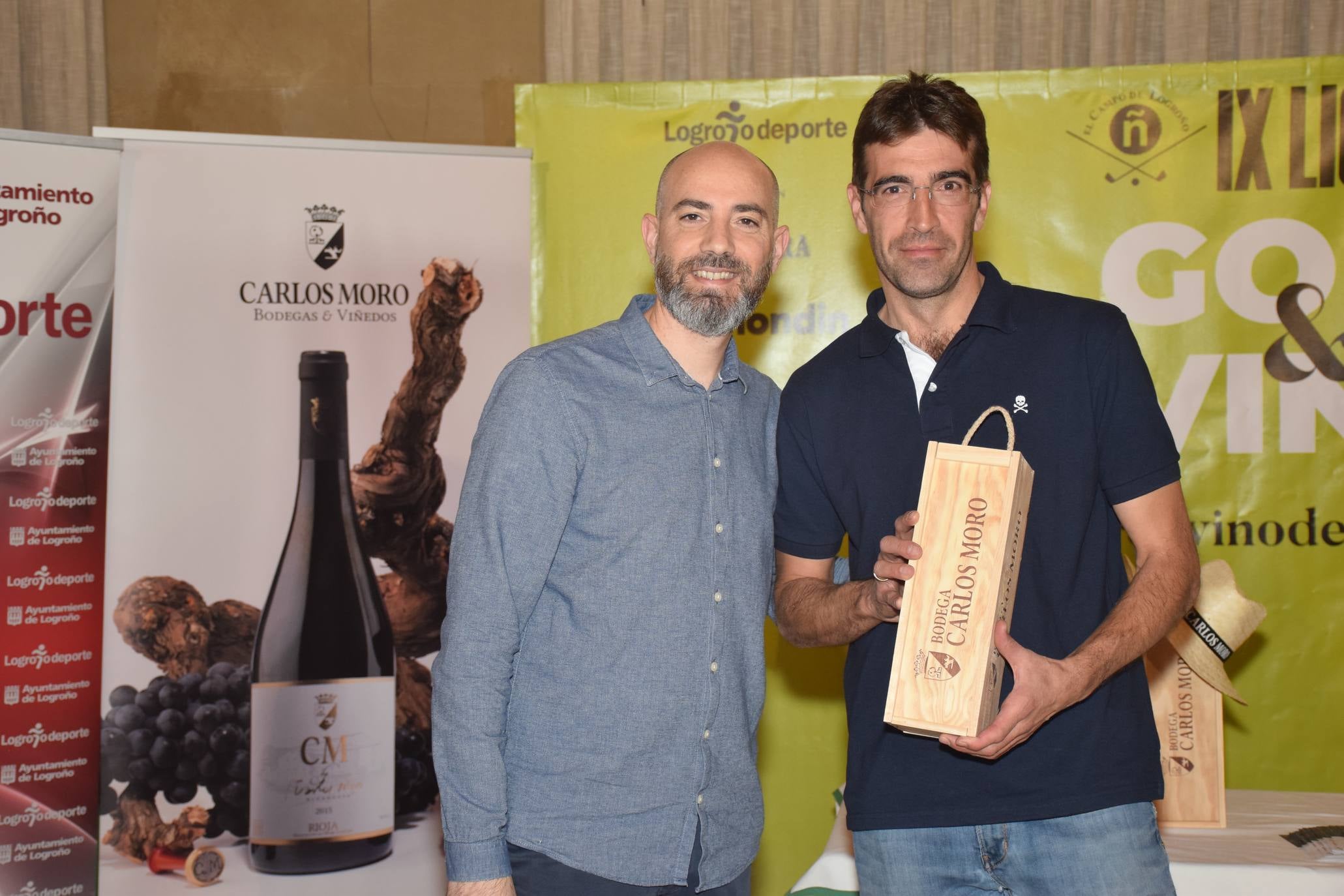 Entrega de premios del Torneo Carlos Moro, de la Liga de Golf y Vino.