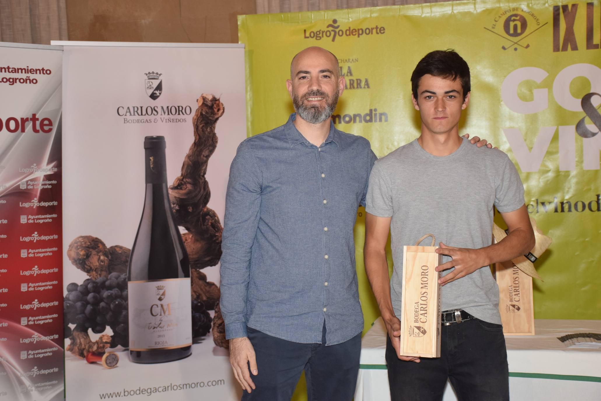 Entrega de premios del Torneo Carlos Moro, de la Liga de Golf y Vino.