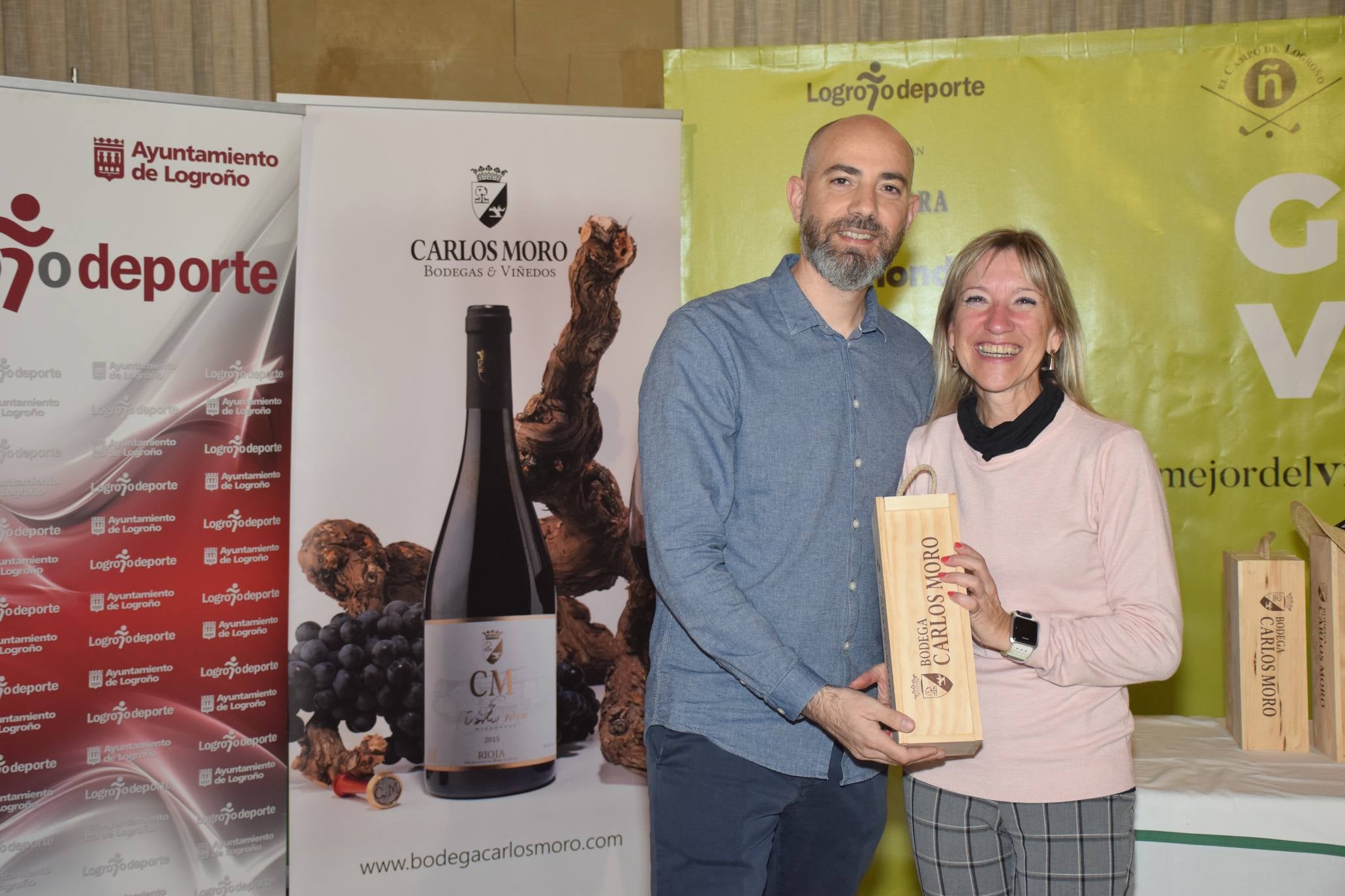 Entrega de premios del Torneo Carlos Moro, de la Liga de Golf y Vino.