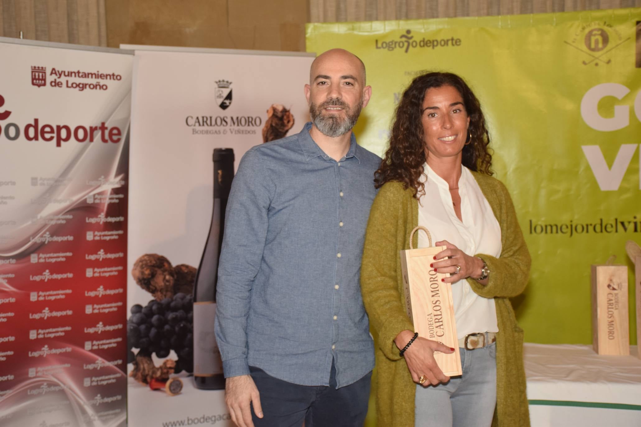 Entrega de premios del Torneo Carlos Moro, de la Liga de Golf y Vino.