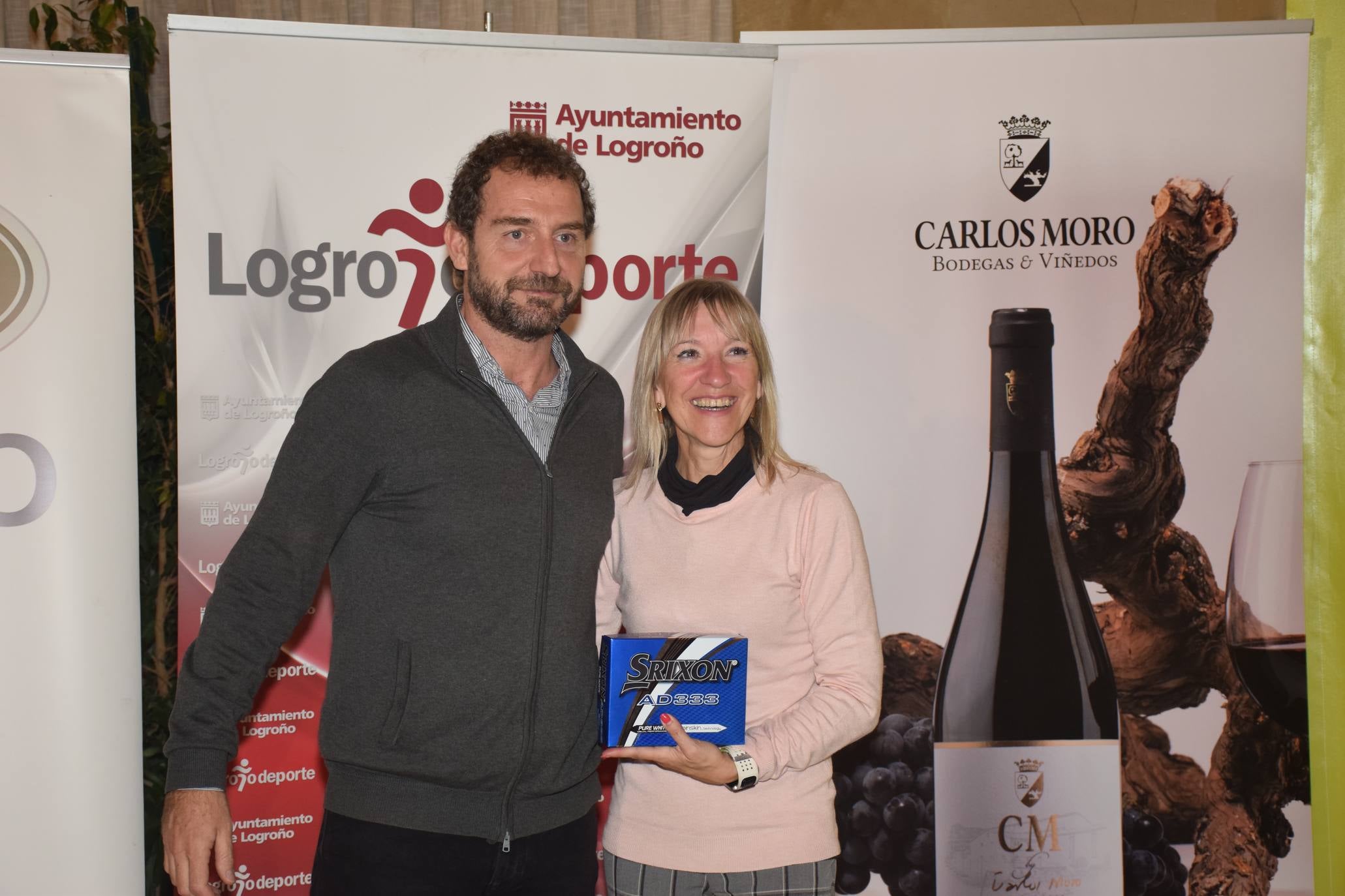 Entrega de premios del Torneo Carlos Moro, de la Liga de Golf y Vino.