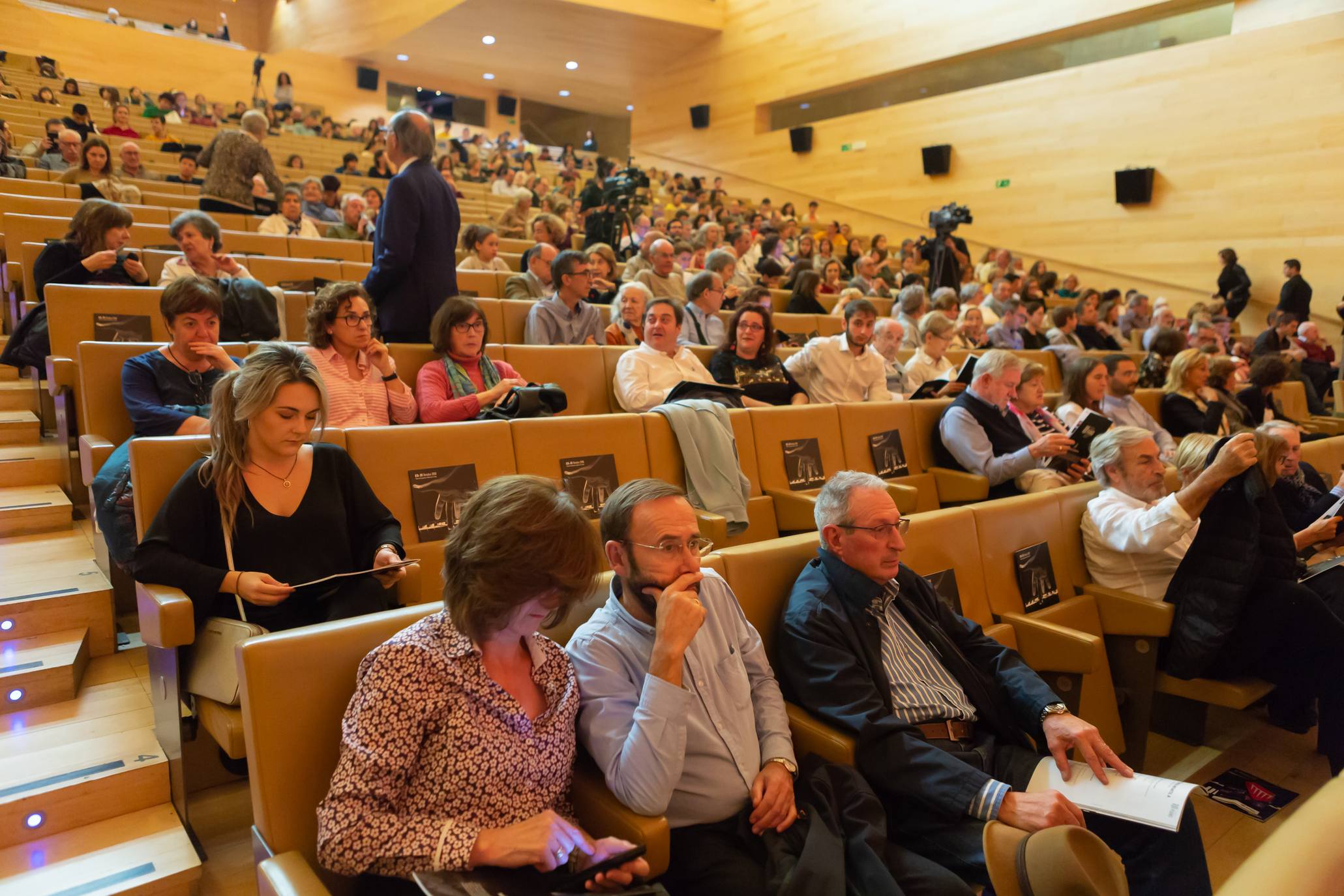 Este miércoles ha tenido lugar en el Riojafórum el festival de piano donde se galardonó a los pianistas vencedores de las diferentes categorías. Una jornada lúdica donde se interpretaron algunas de las piezas más conocidas del género musical