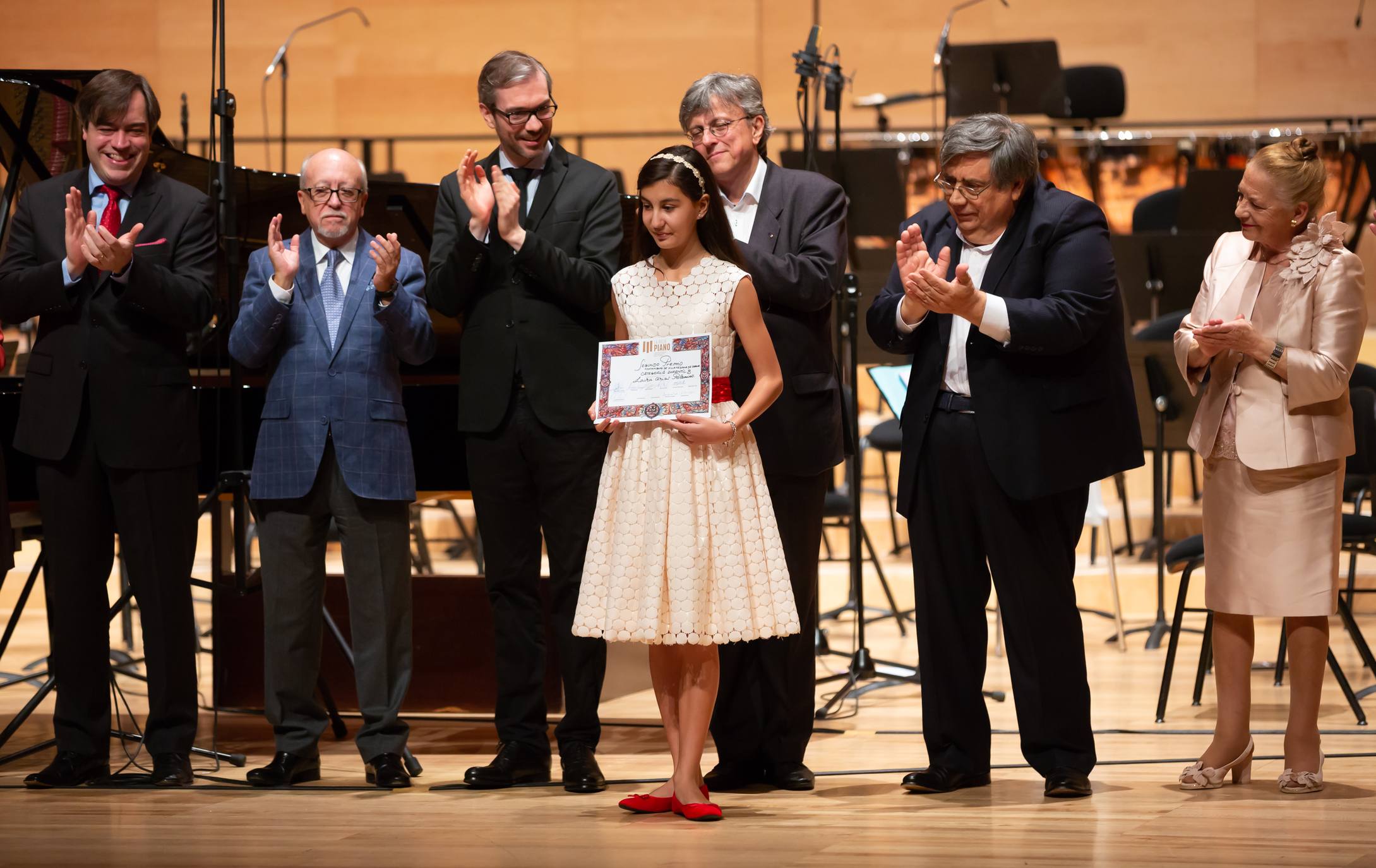 Este miércoles ha tenido lugar en el Riojafórum el festival de piano donde se galardonó a los pianistas vencedores de las diferentes categorías. Una jornada lúdica donde se interpretaron algunas de las piezas más conocidas del género musical