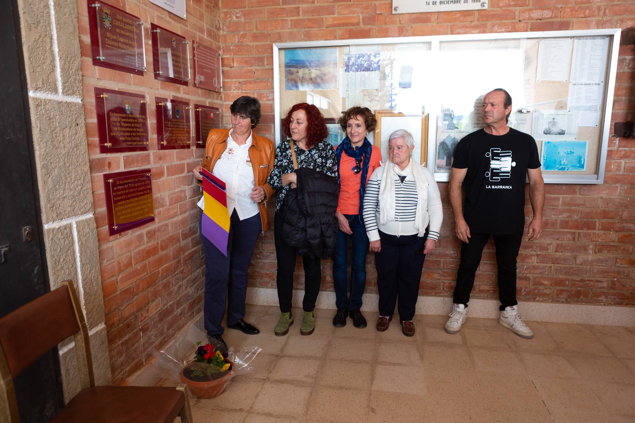 Fotos: Homenaje de La Barranca a las víctimas de la Guerra Civil