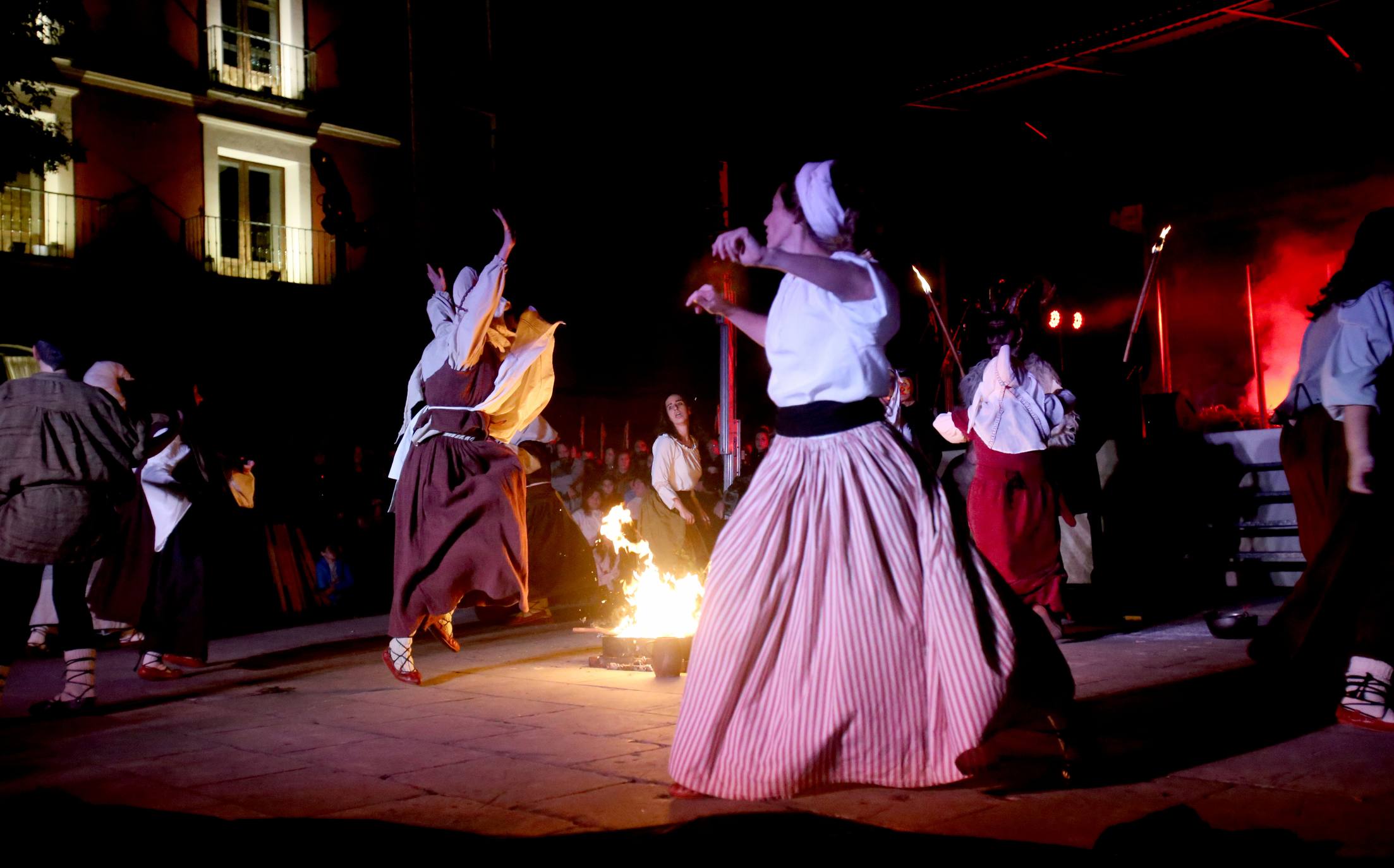 Logroño ha vivido una nueva jornada de actos dentro del programa de las Brujas de Zugarramurdi. 