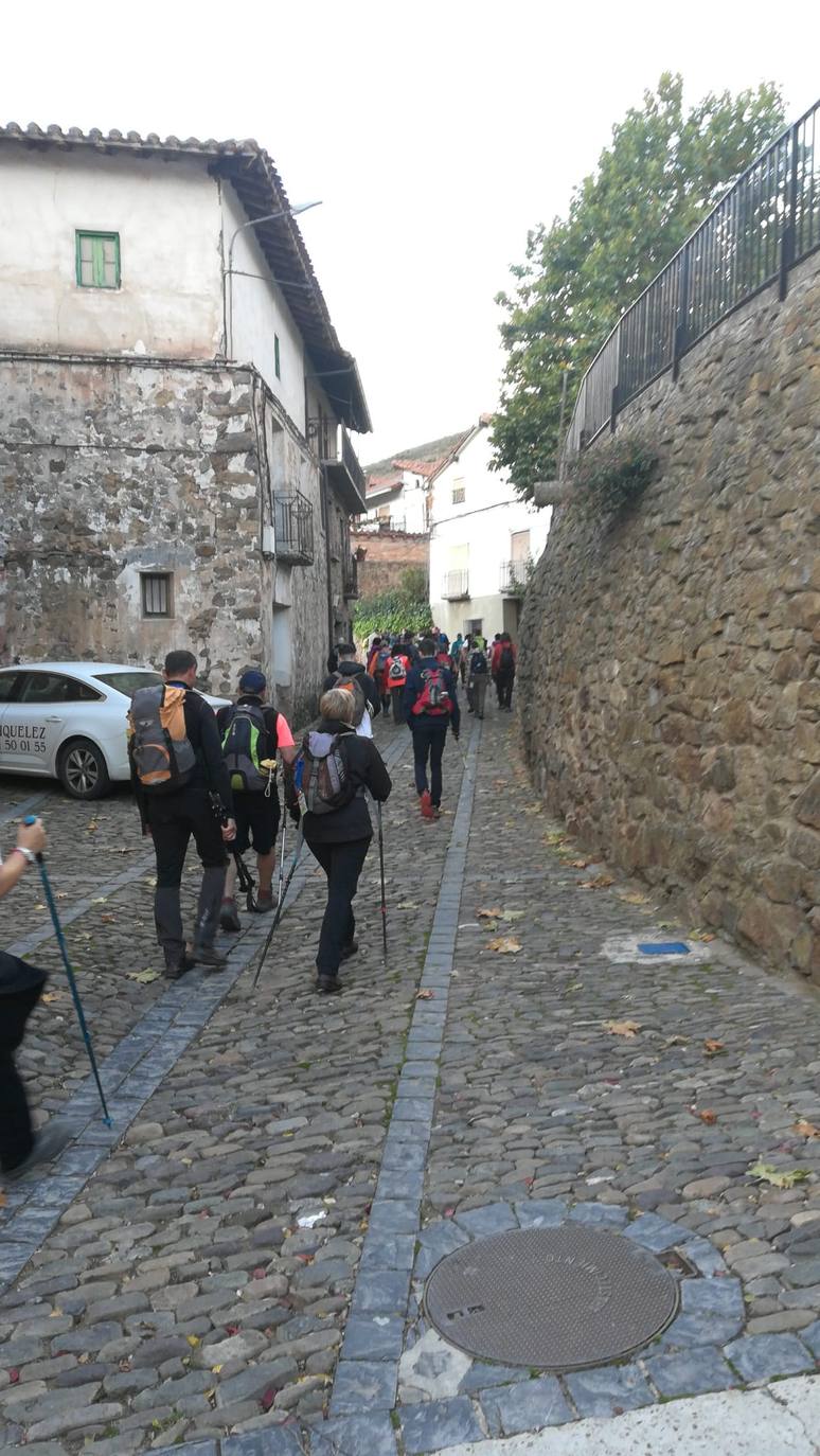 La Valvanerada Scout llega emocionada a su destino