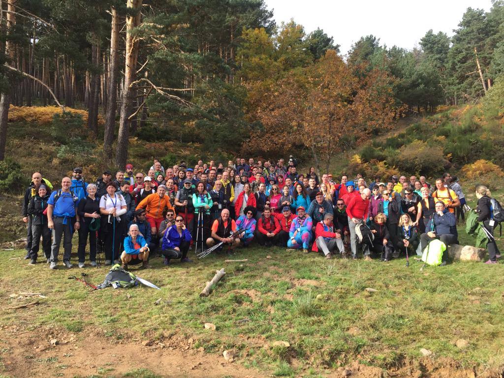 La Valvanerada Scout llega emocionada a su destino