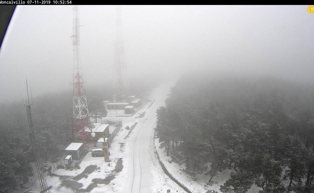 Nevada en Moncalvillo