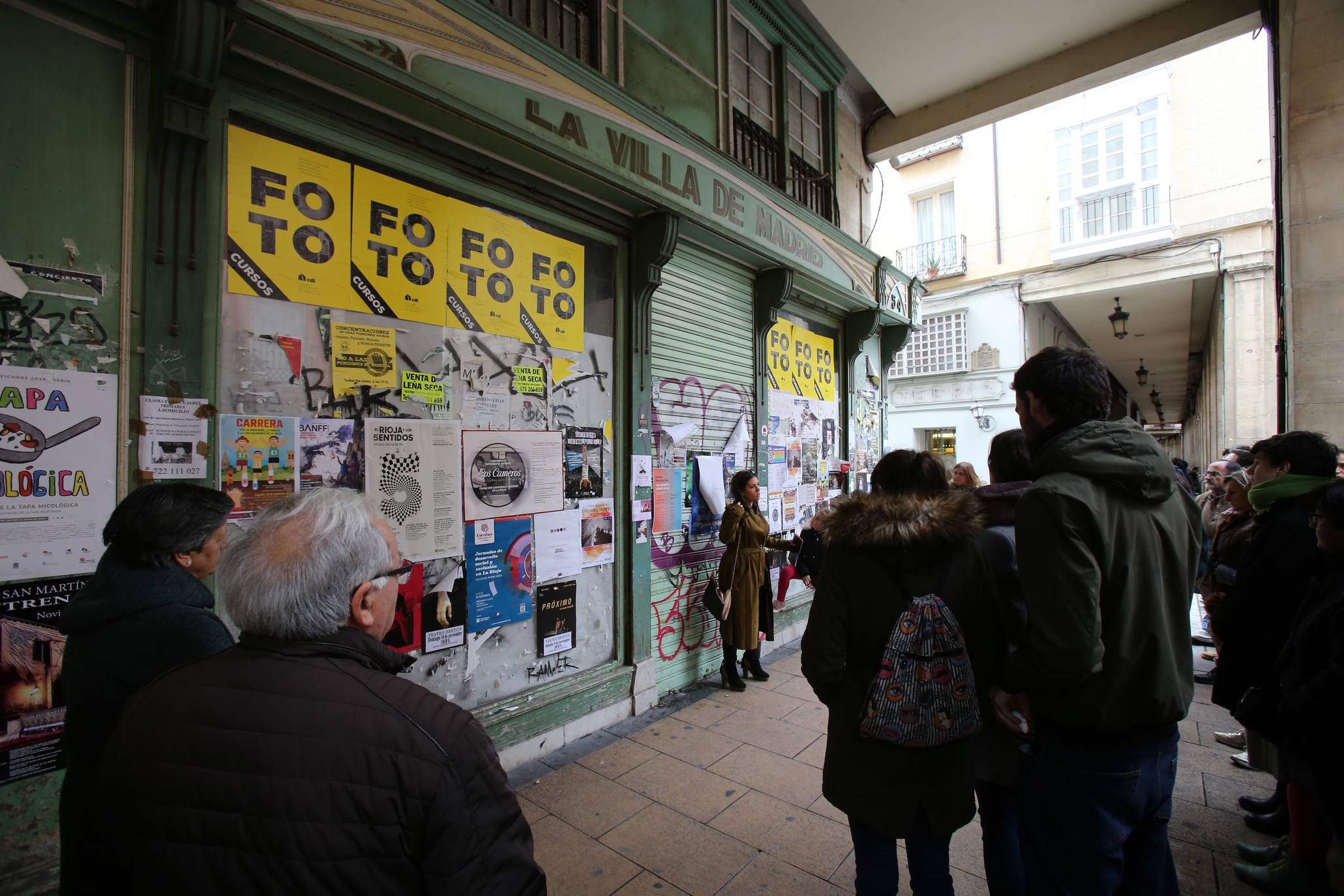 Visita guiada por los edificios del Luis Barrón en Logroño