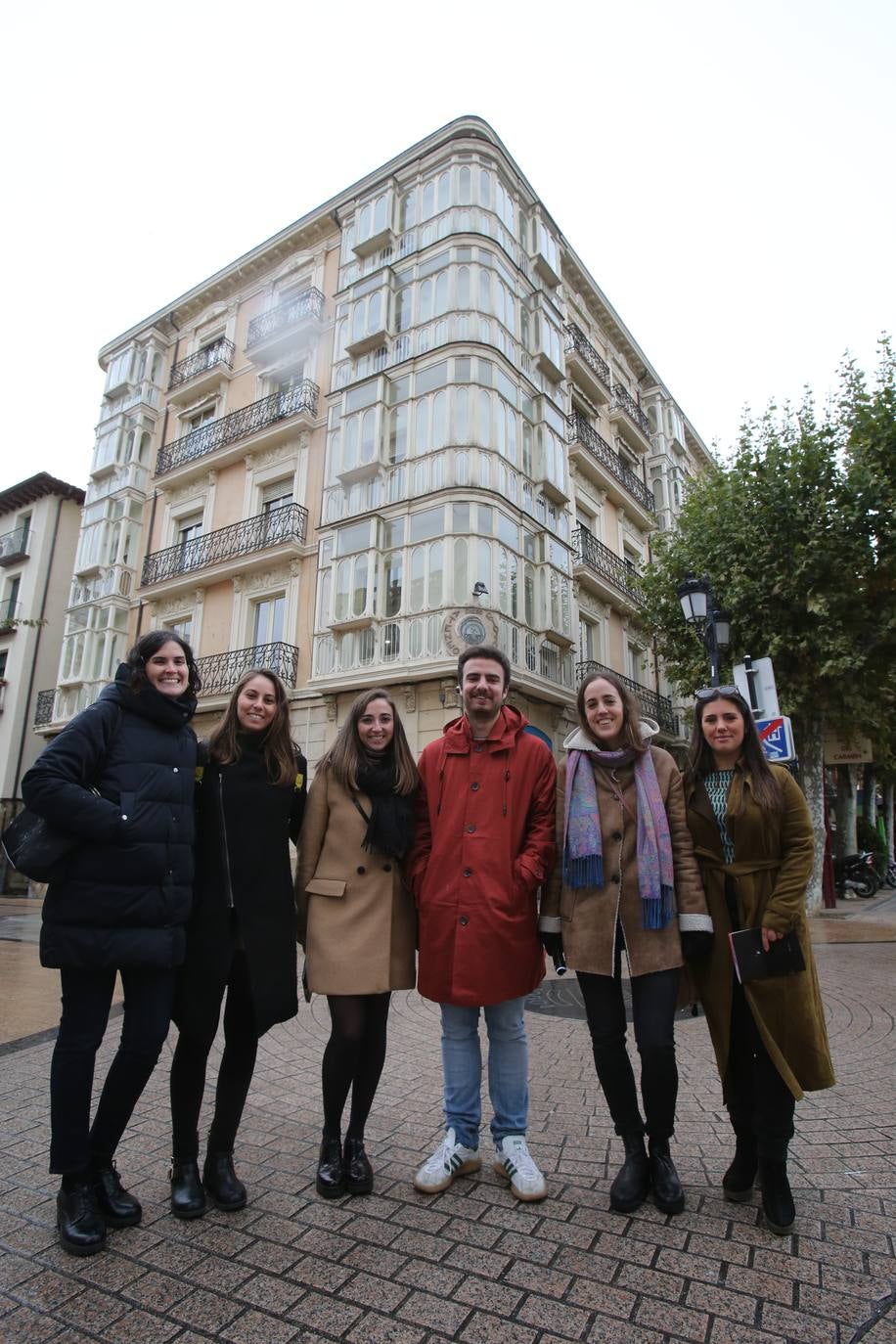 Visita guiada por los edificios del Luis Barrón en Logroño