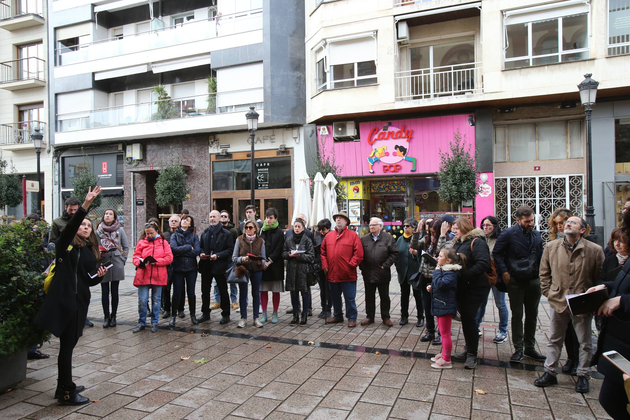 Visita guiada por los edificios del Luis Barrón en Logroño