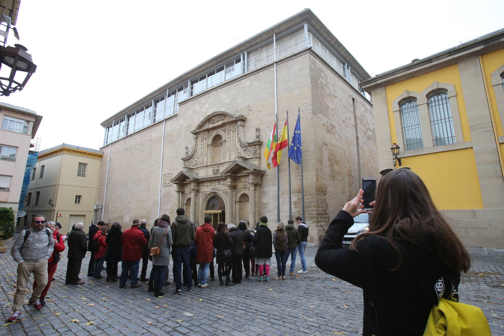 Visita guiada por los edificios del Luis Barrón en Logroño