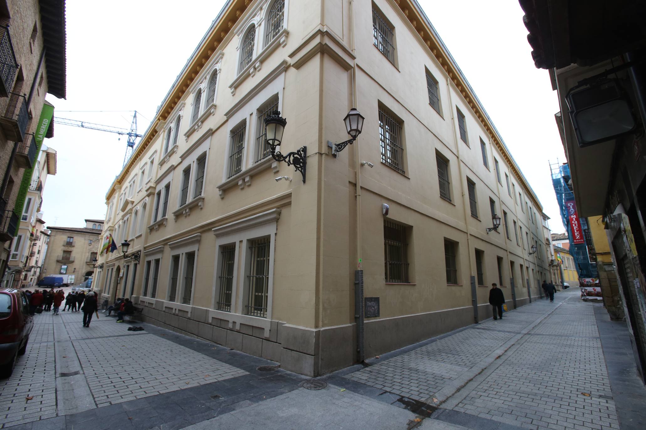 Visita guiada por los edificios del Luis Barrón en Logroño