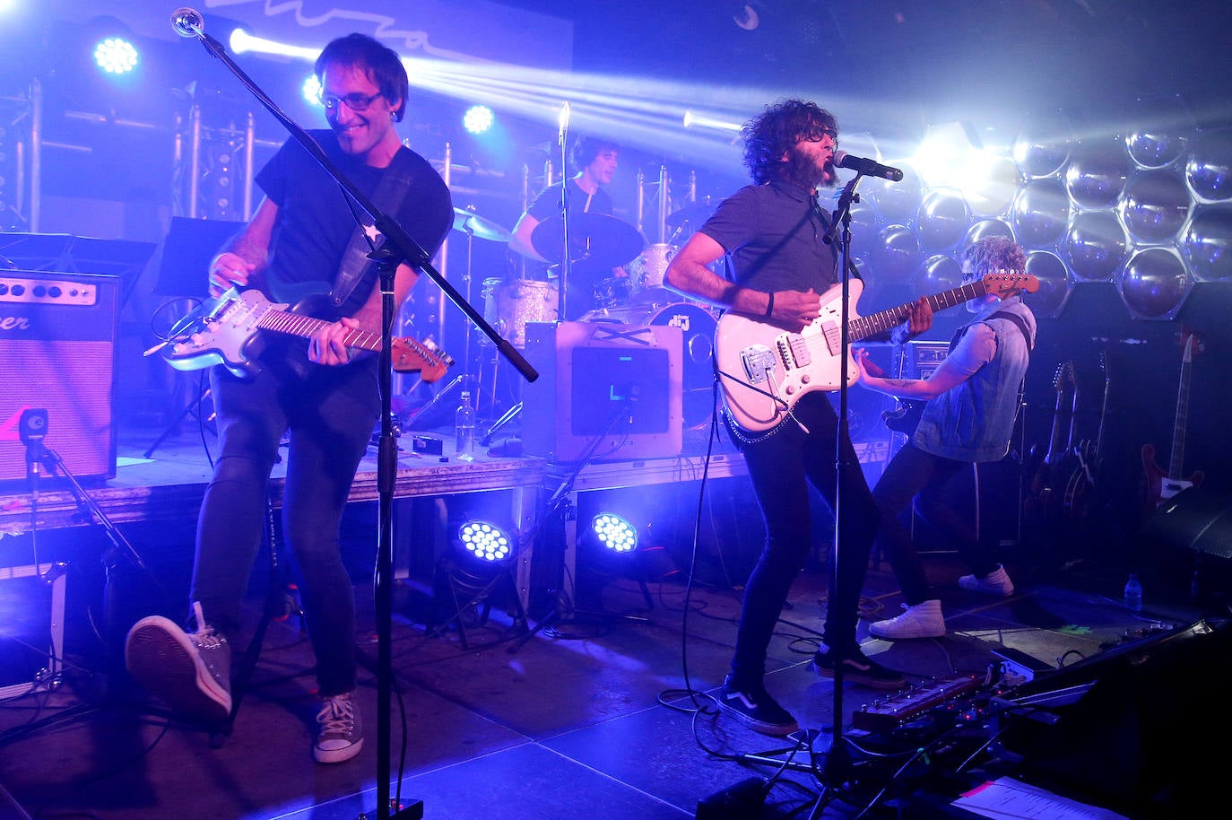 El grupo riojano presentó ayer en directo su primer disco 'Animal' en la sala Concept