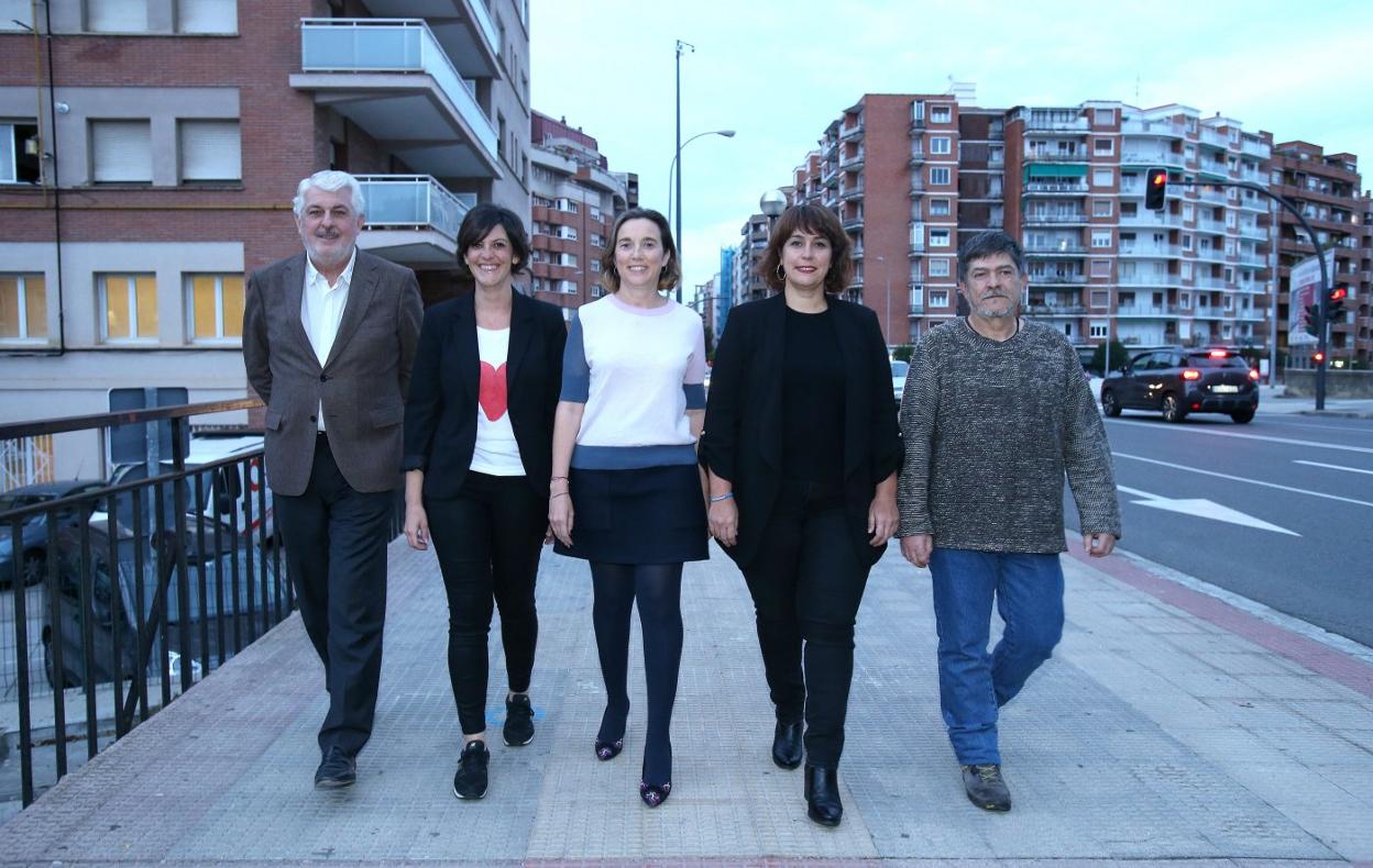 Jorge Cutillas, María Marrodán, Cuca Gamarra, María Luisa Alonso y Luis Illoro, cabezas de lista al Congreso por Vox, PSOE, PP, Cs y UP