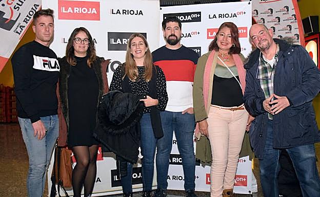 Sergio Manzanos, Judith Rodríguez, Beatriz García, Jonatan García, Patricia Cardona y Jesús Villaluenga. 
