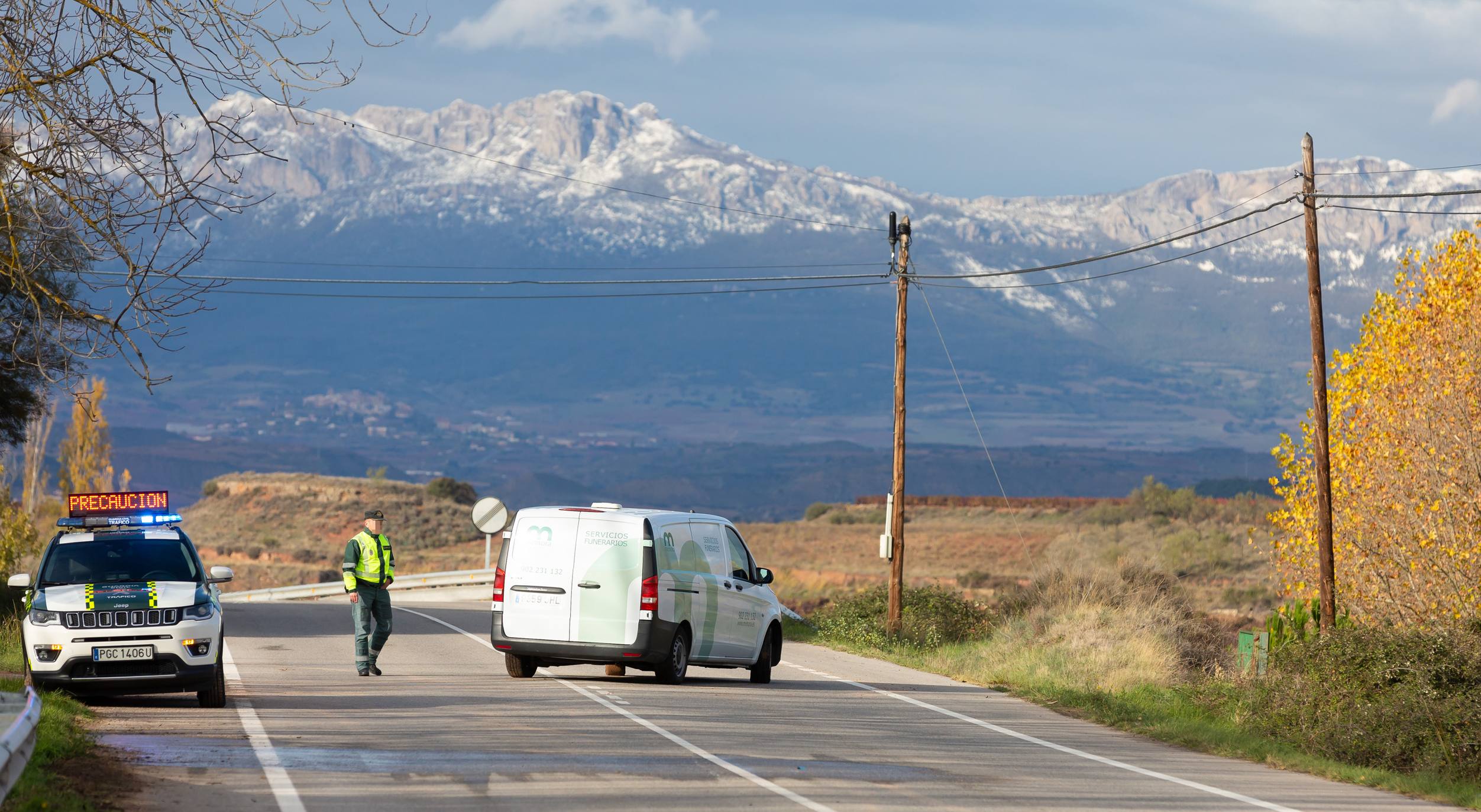 El fallecido es un vecino de Tricio de 71 años. 
