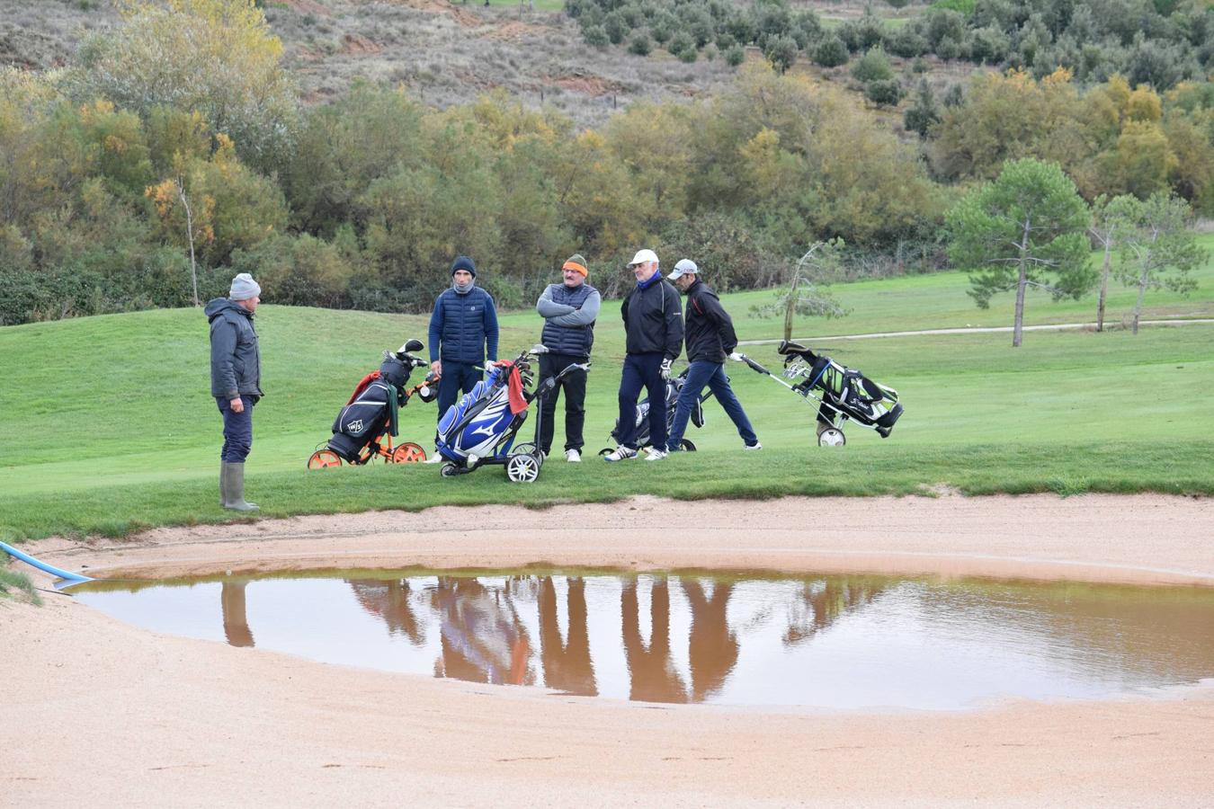 Los jugadores disfrutaron de una gran jornada de golf.