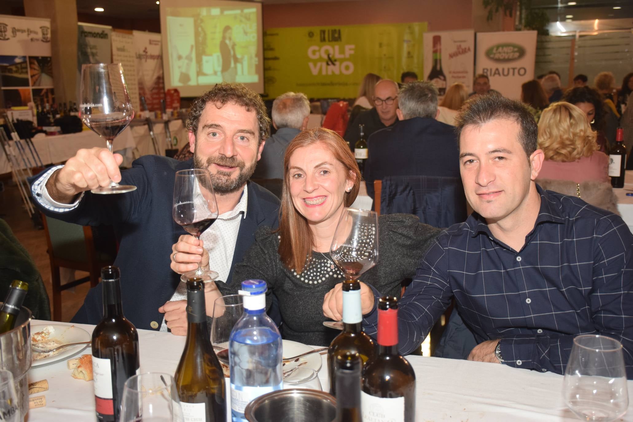 La Liga de Golf y Vino puso el broche de oro con una cena de confraternización.