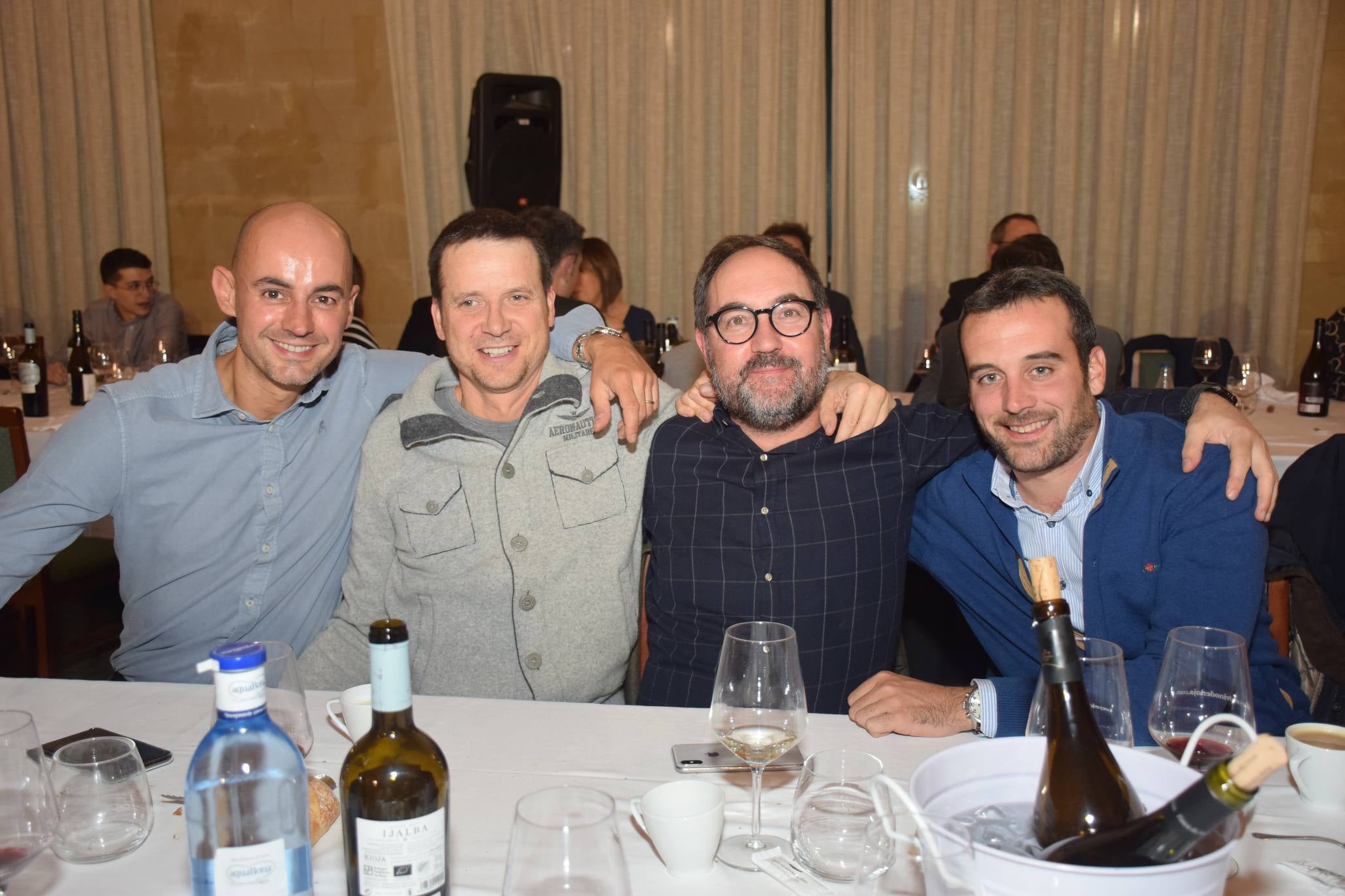 La Liga de Golf y Vino puso el broche de oro con una cena de confraternización.