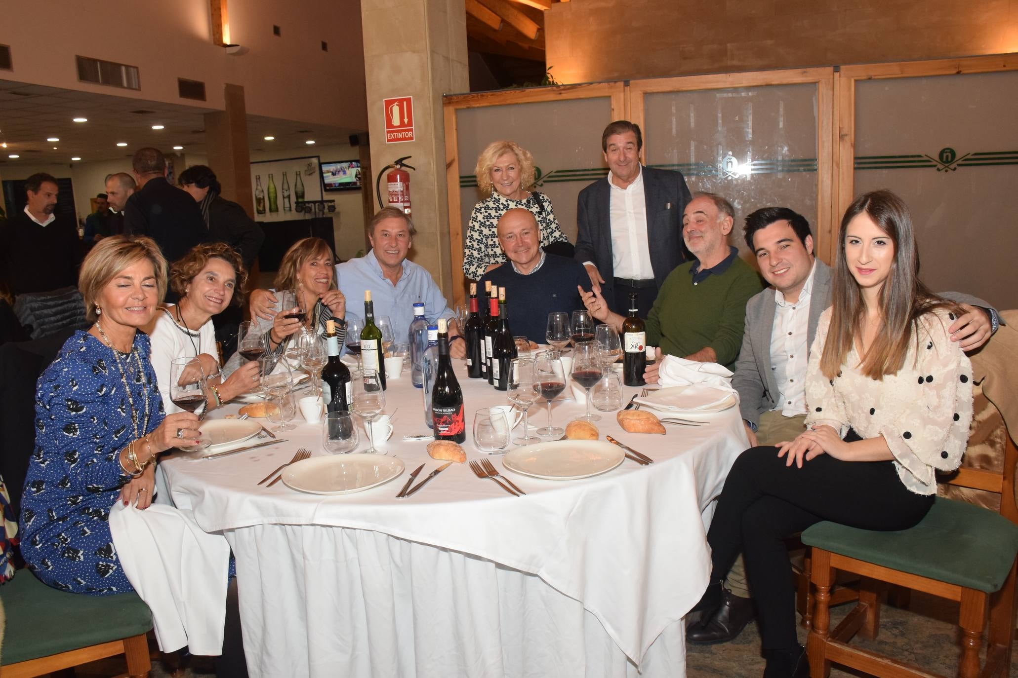 La Liga de Golf y Vino puso el broche de oro con una cena de confraternización.