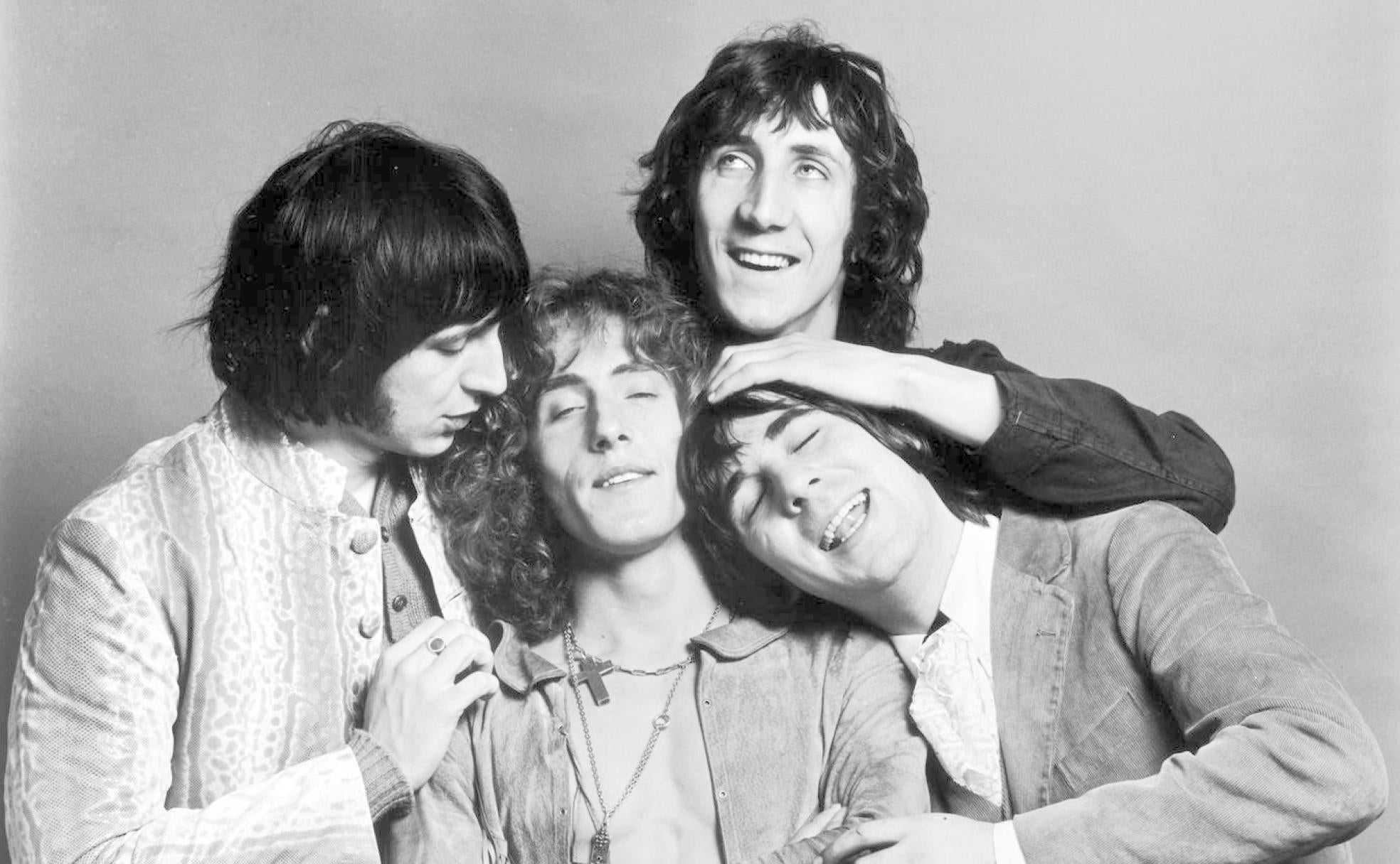 Los integrantes del grupo The Who.