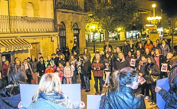 Acto convocado por IU en Santo Domingo.