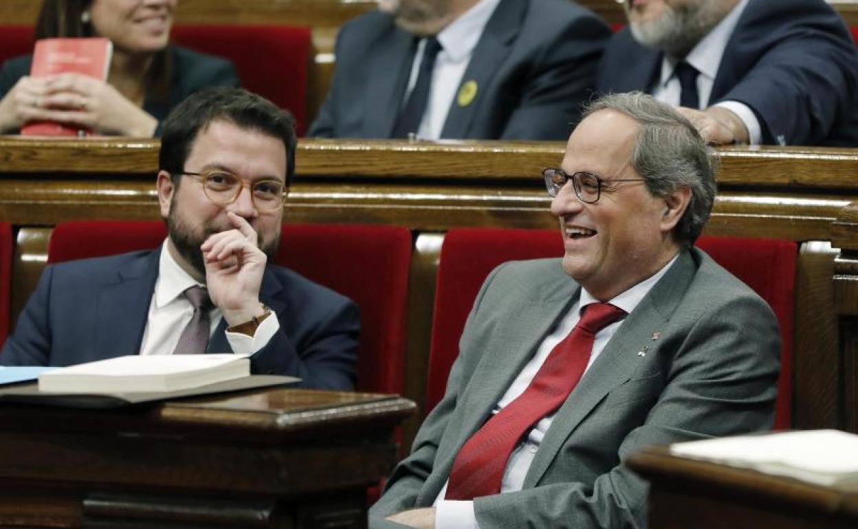 El presidente de la Generalitat, Quim Torra.