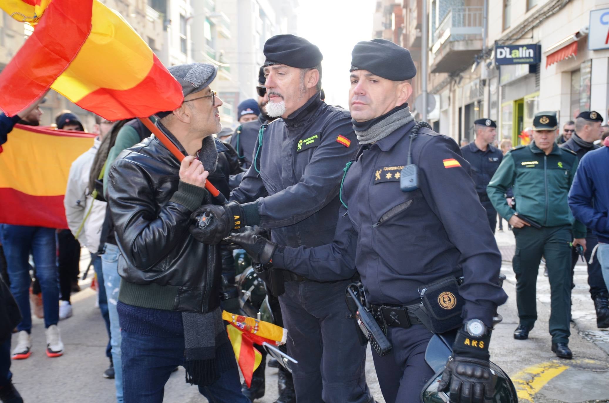 Manifestación en Calahorra a favor de los presos de Alsasua