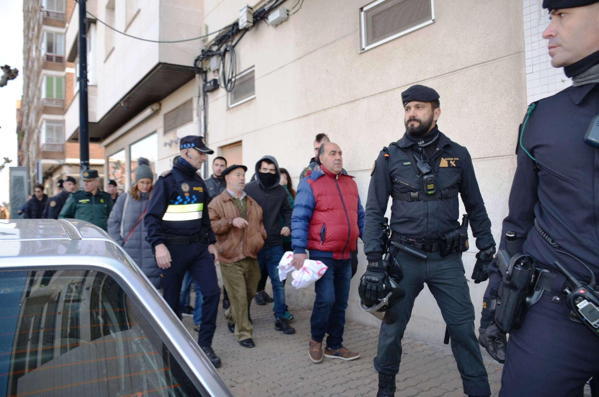 Manifestación en Calahorra a favor de los presos de Alsasua