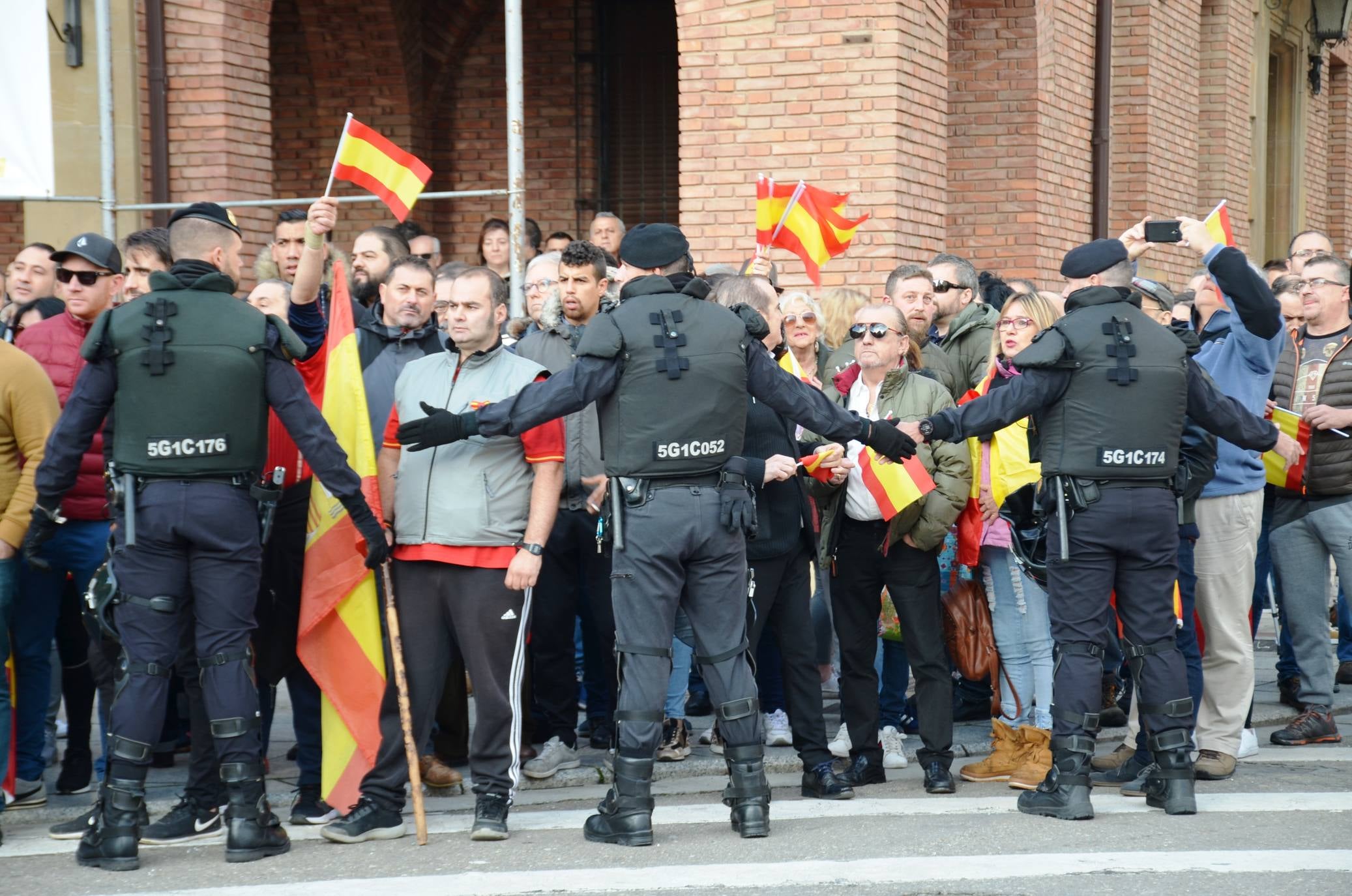 Manifestación en Calahorra a favor de los presos de Alsasua