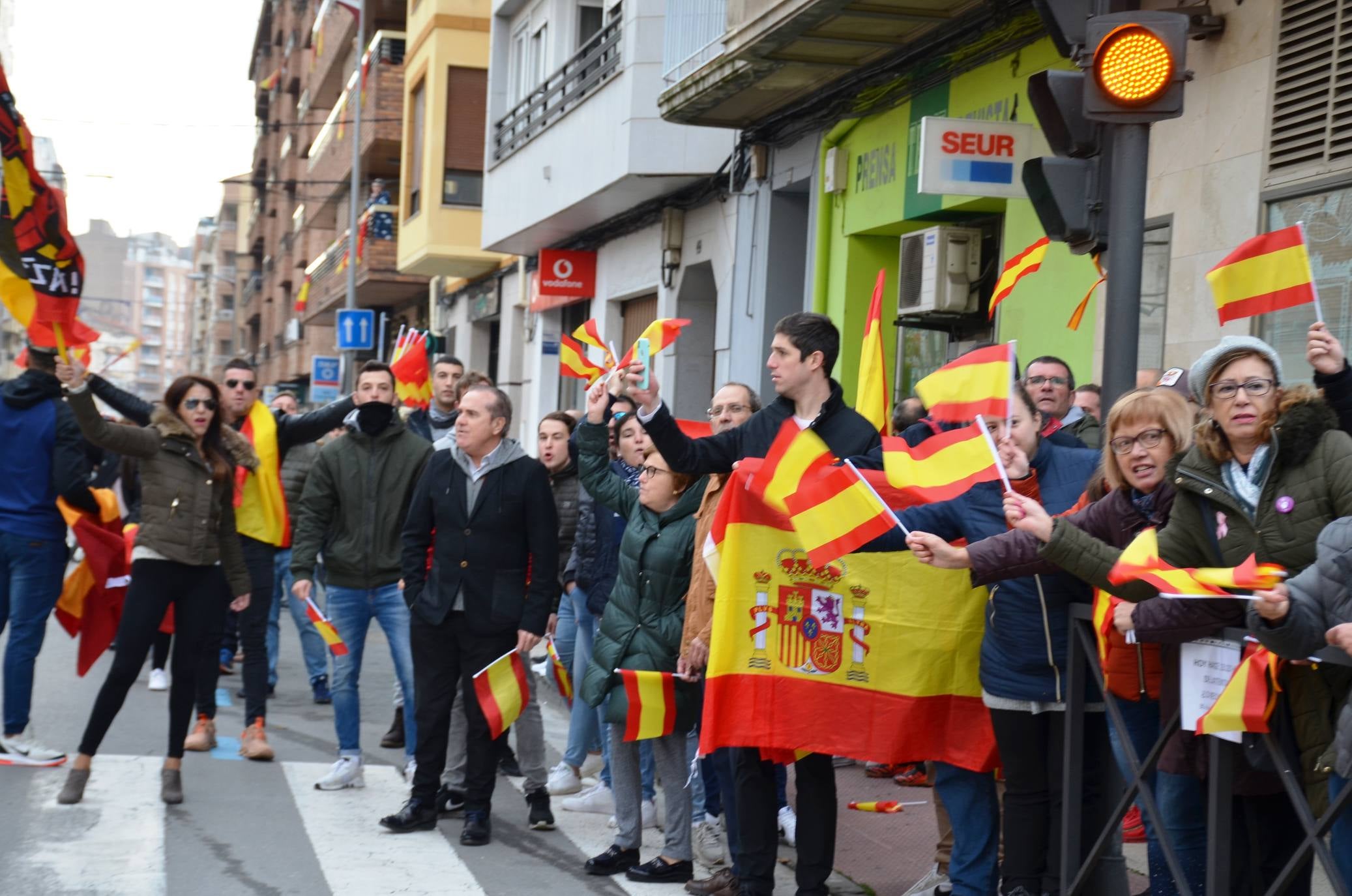 Manifestación en Calahorra a favor de los presos de Alsasua