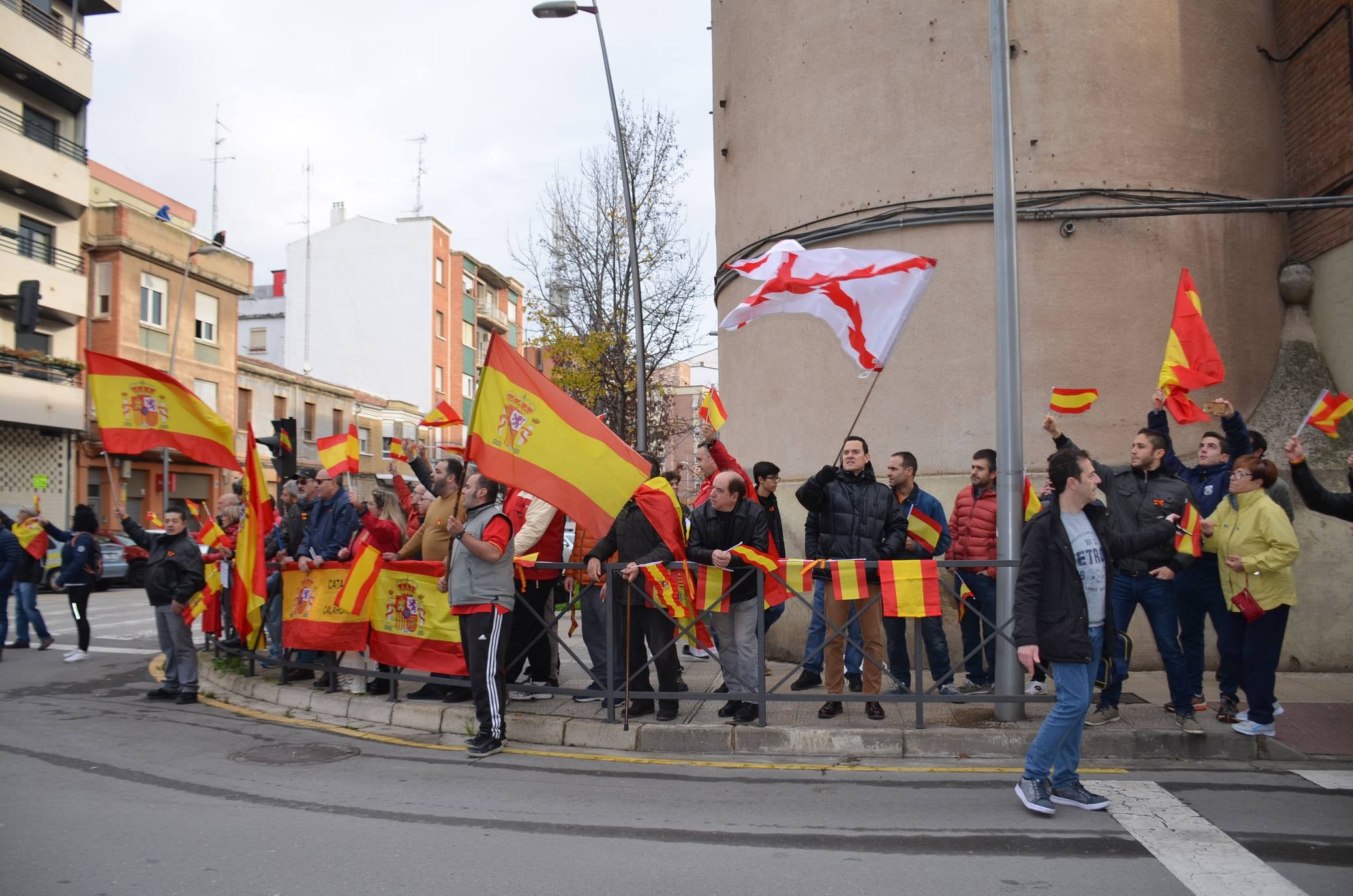 Manifestación en Calahorra a favor de los presos de Alsasua