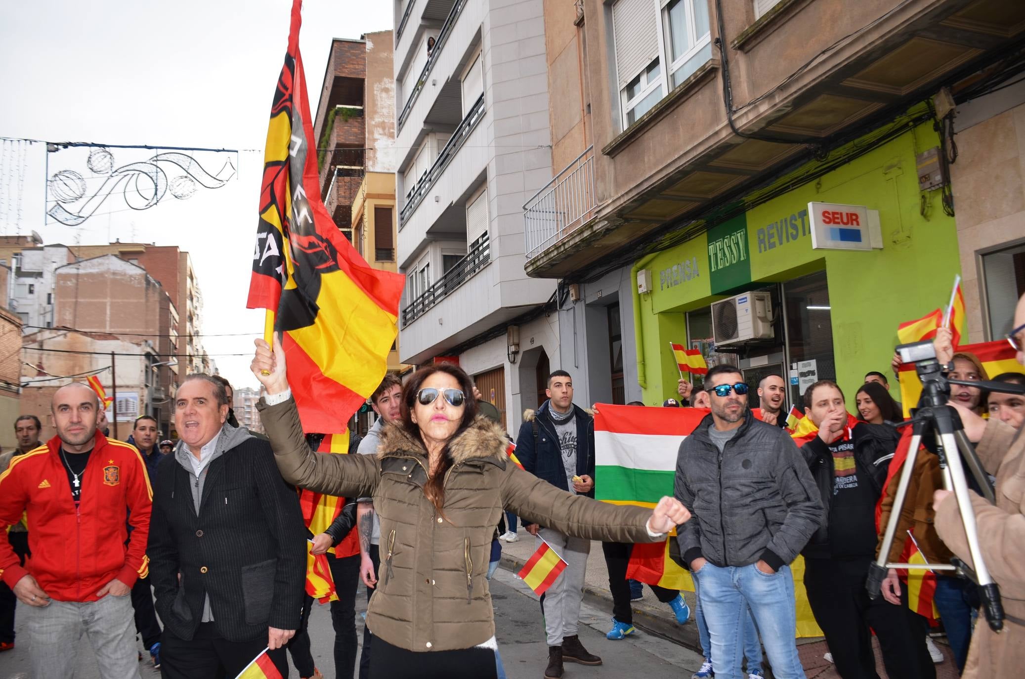 Manifestación en Calahorra a favor de los presos de Alsasua