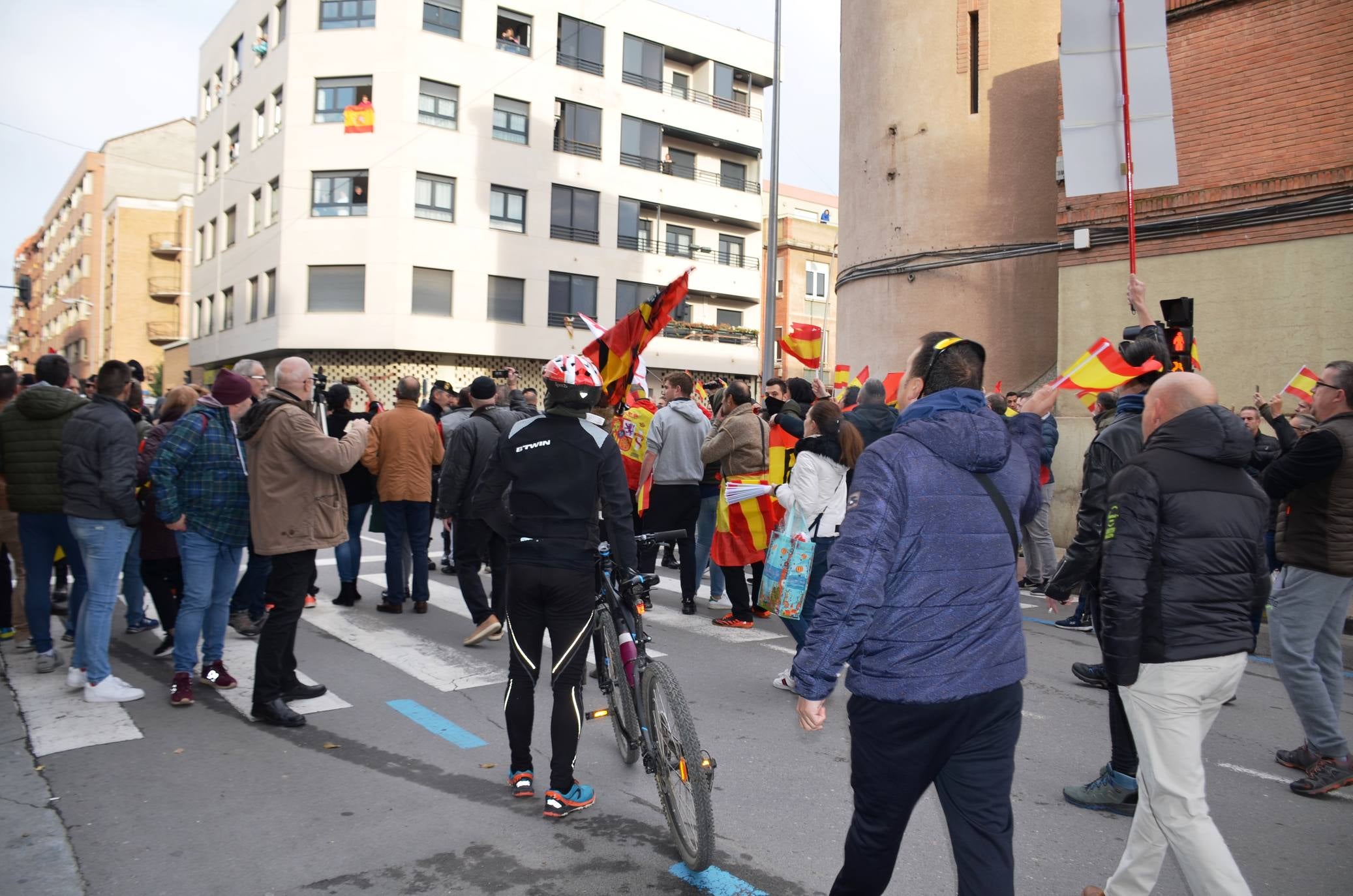 Manifestación en Calahorra a favor de los presos de Alsasua