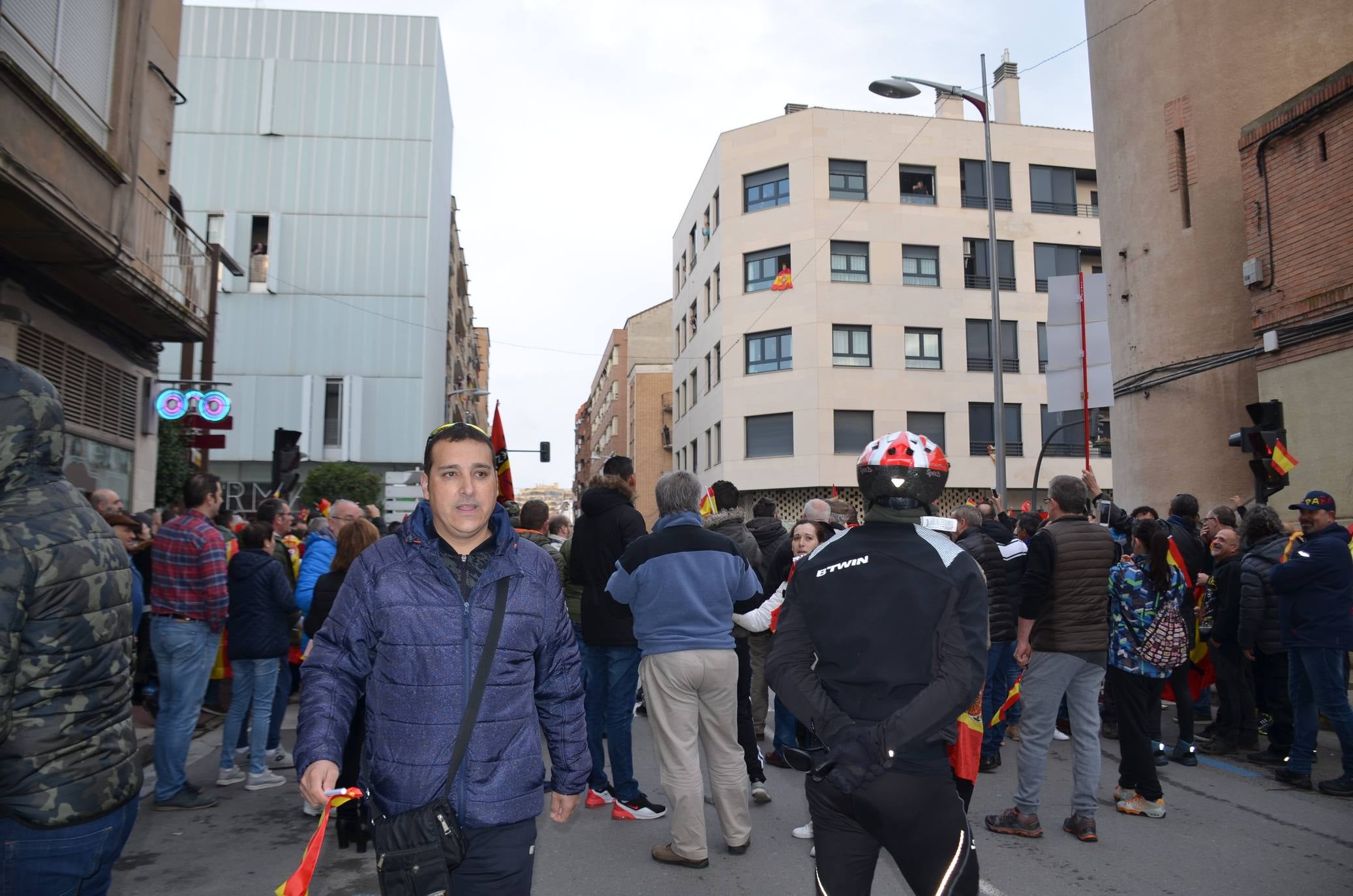 Manifestación en Calahorra a favor de los presos de Alsasua