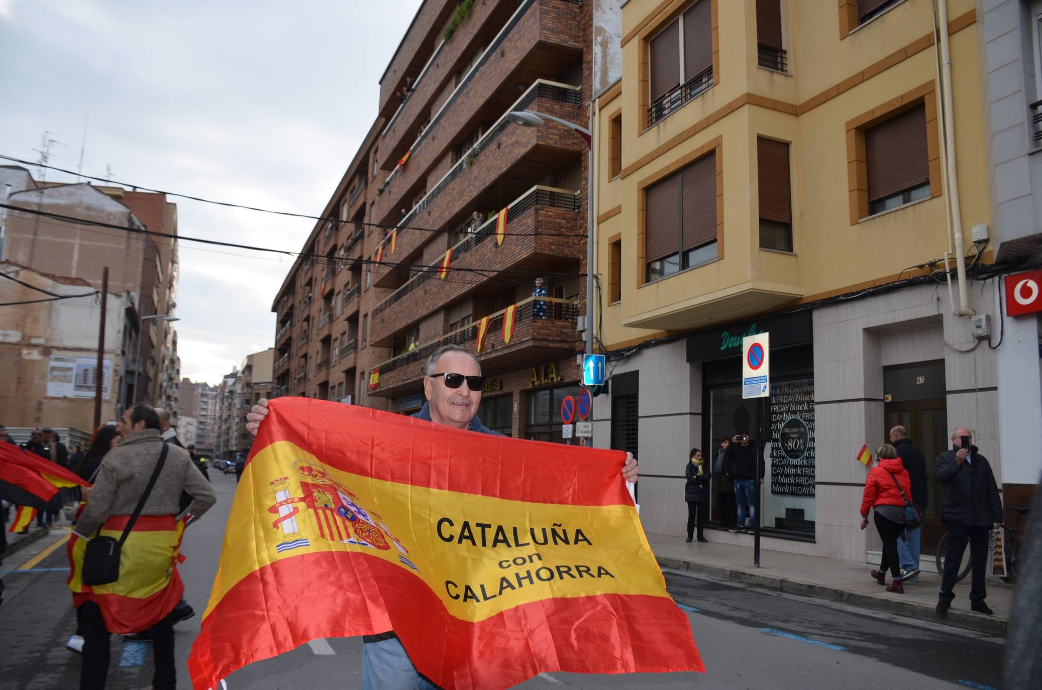 Manifestación en Calahorra a favor de los presos de Alsasua