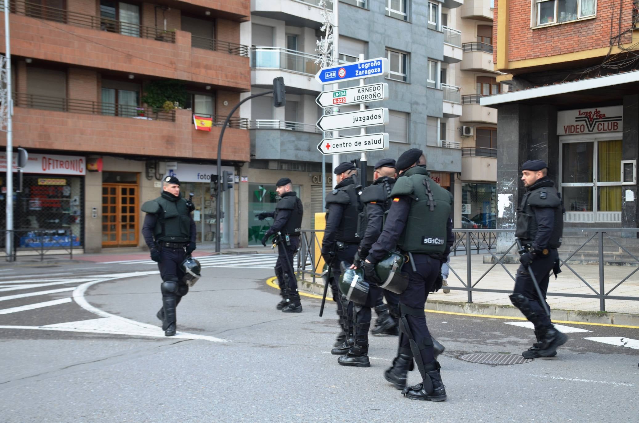 Manifestación en Calahorra a favor de los presos de Alsasua