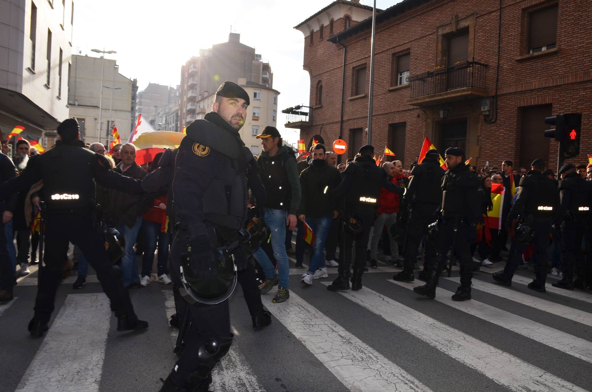 Manifestación en Calahorra a favor de los presos de Alsasua